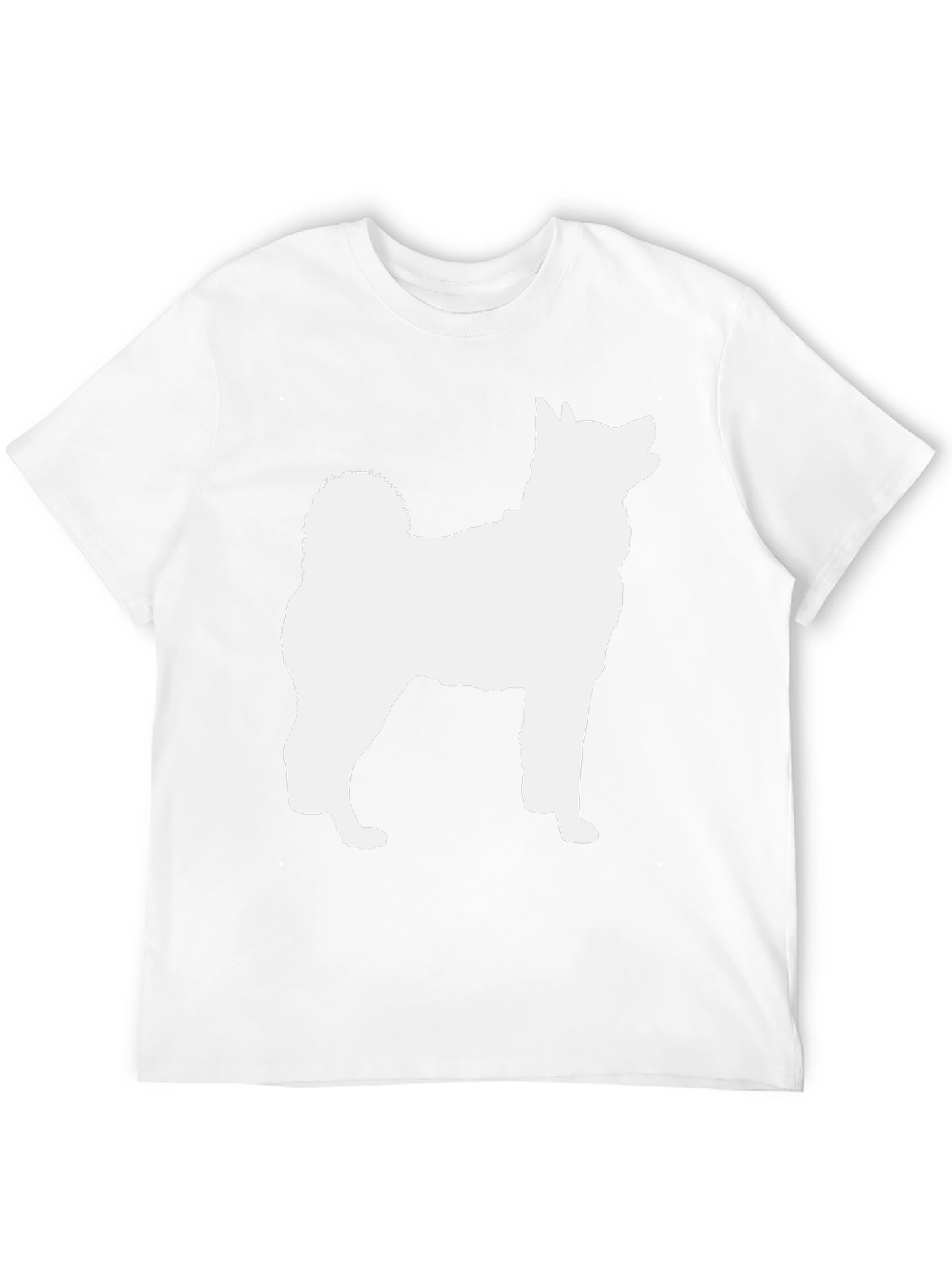 Dog Silhouette Graphic Tee - Stylish & Comfortable
