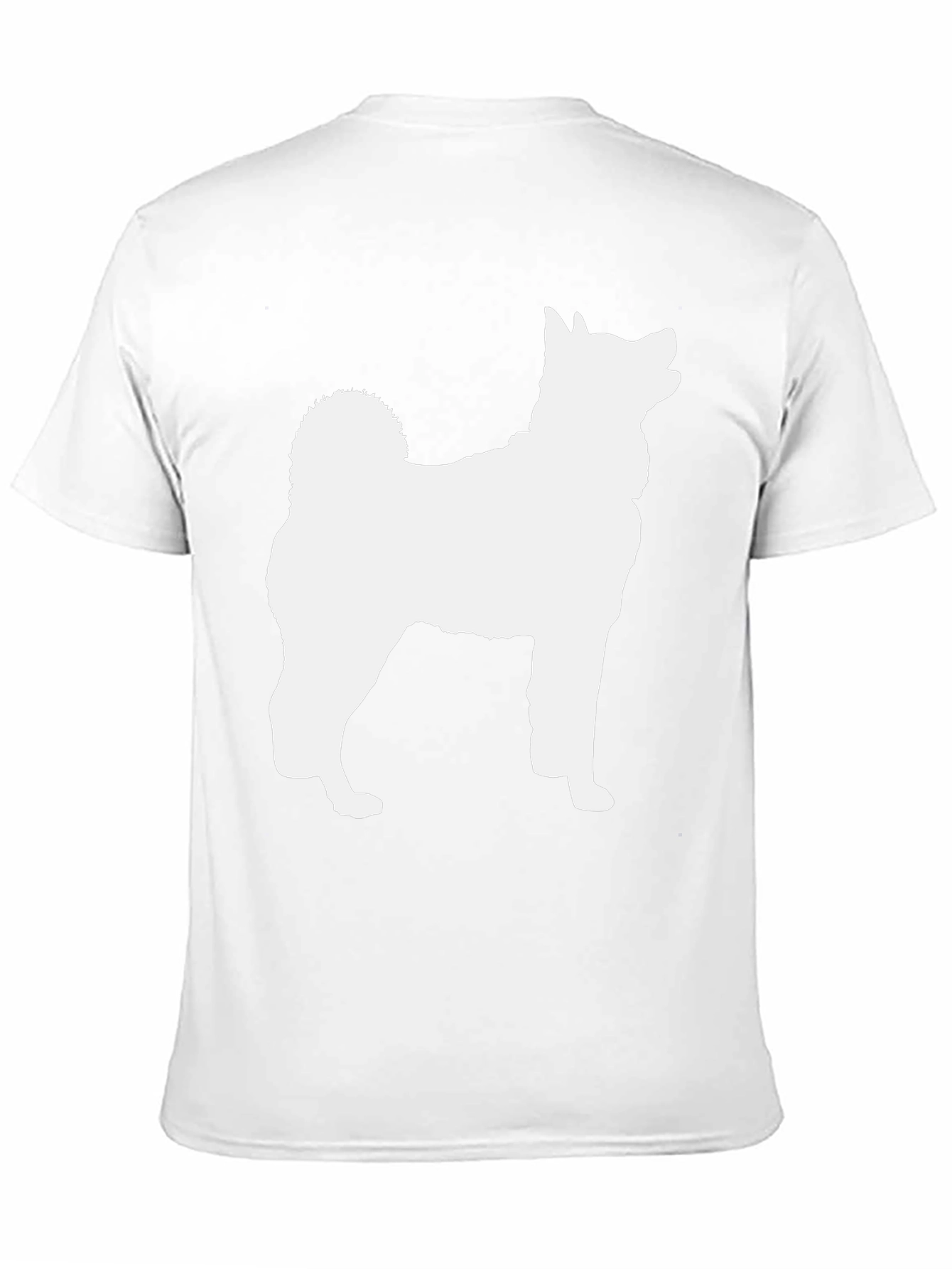 Dog Silhouette Graphic Tee - Stylish & Comfortable