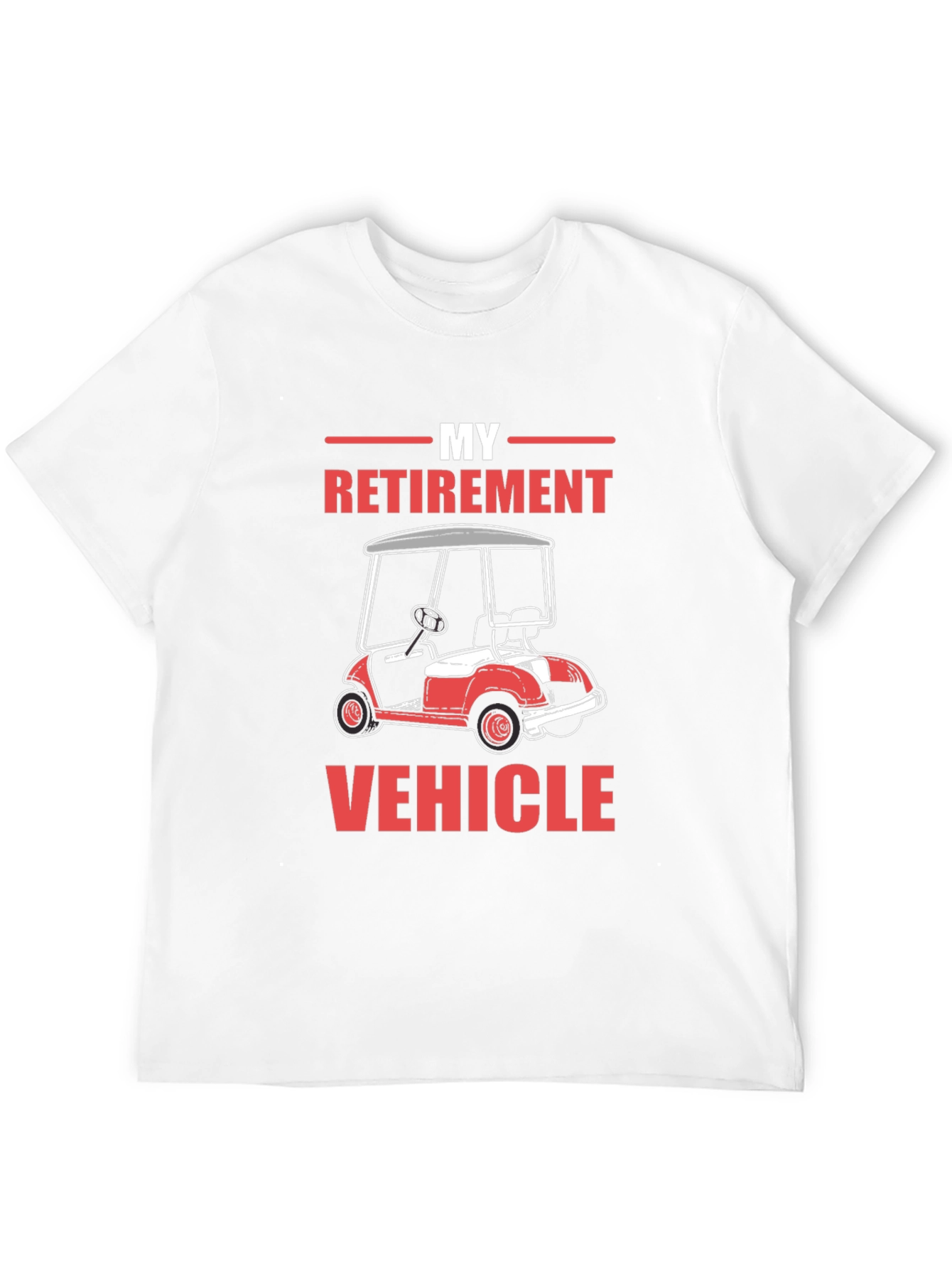 Retirement Vehicle Graphic T-Shirt