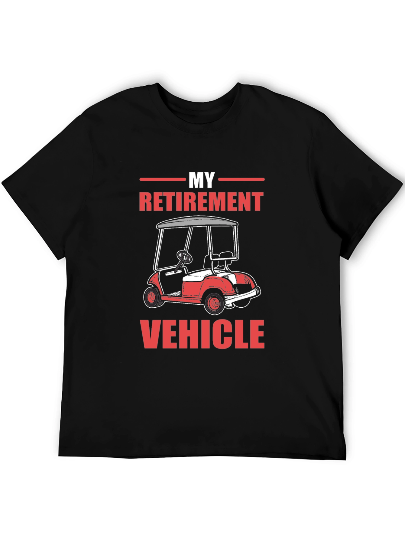 Retirement Vehicle Graphic T-Shirt