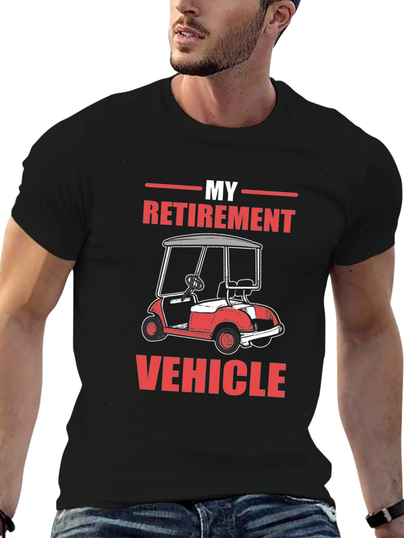 Retirement Vehicle Graphic T-Shirt