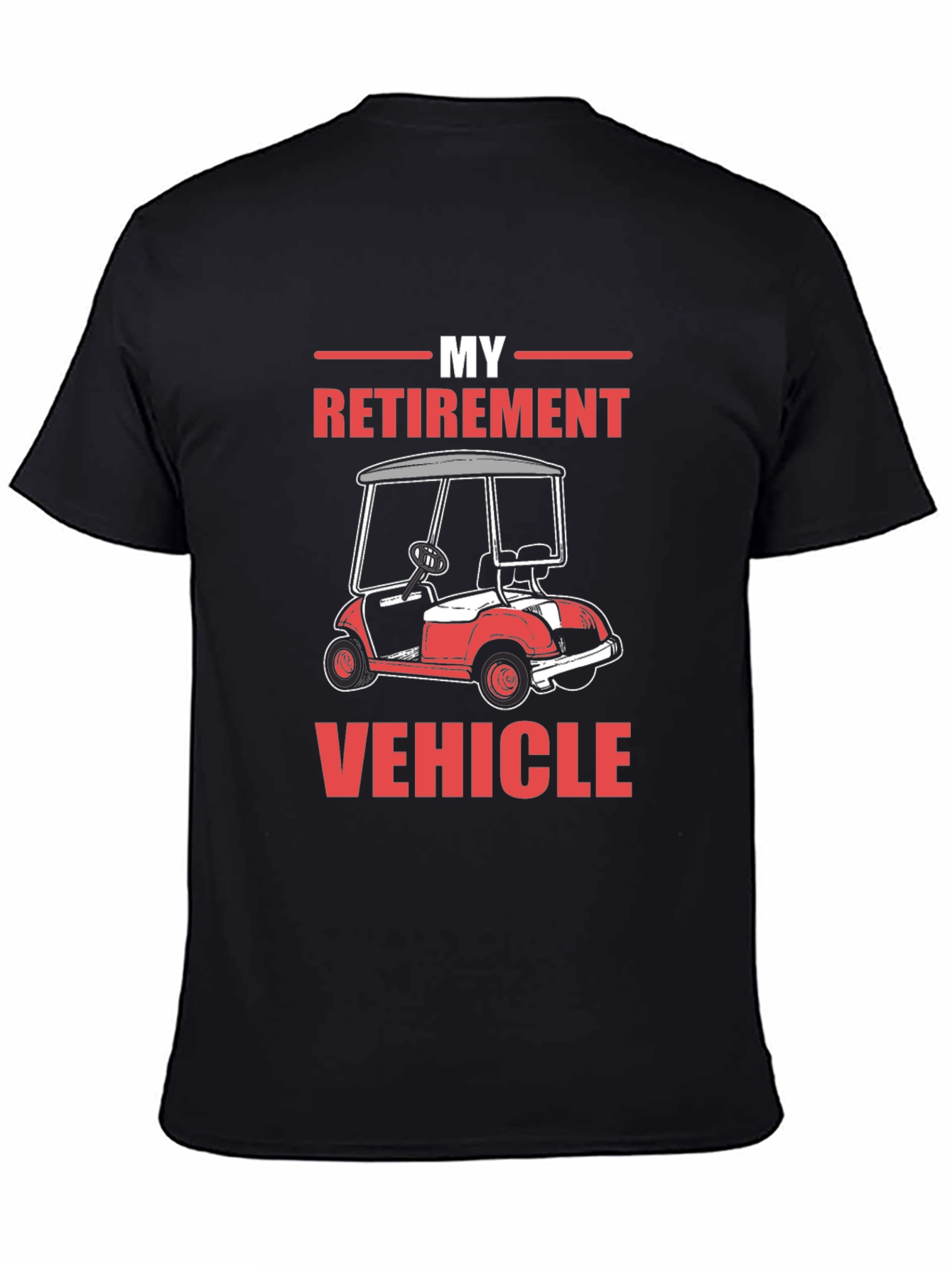 Retirement Vehicle Graphic T-Shirt