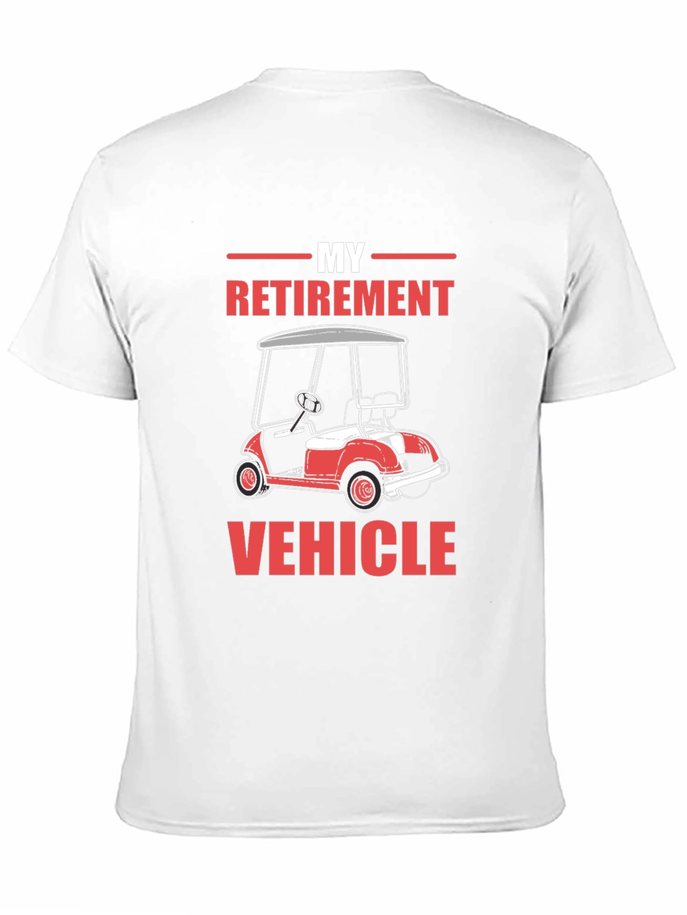 Retirement Vehicle Graphic T-Shirt