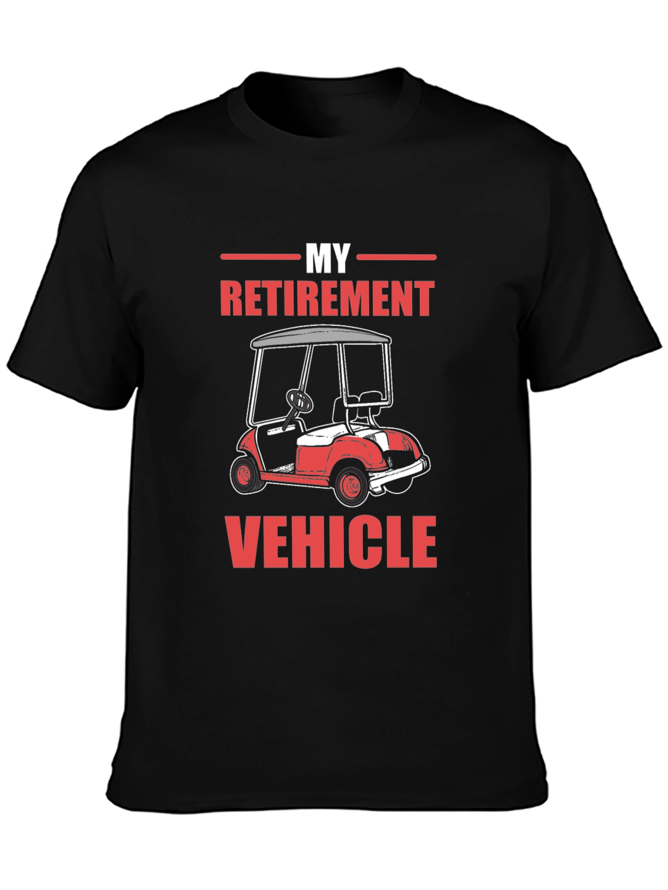 Retirement Vehicle Graphic T-Shirt