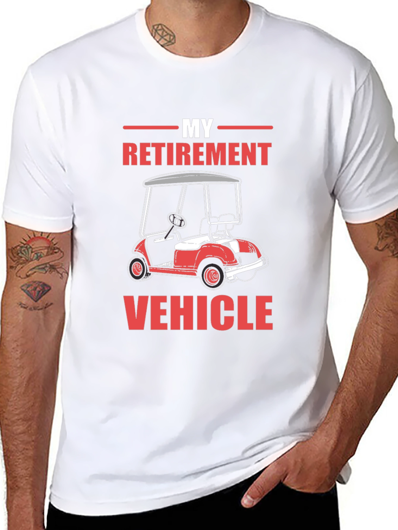 Retirement Vehicle Graphic T-Shirt