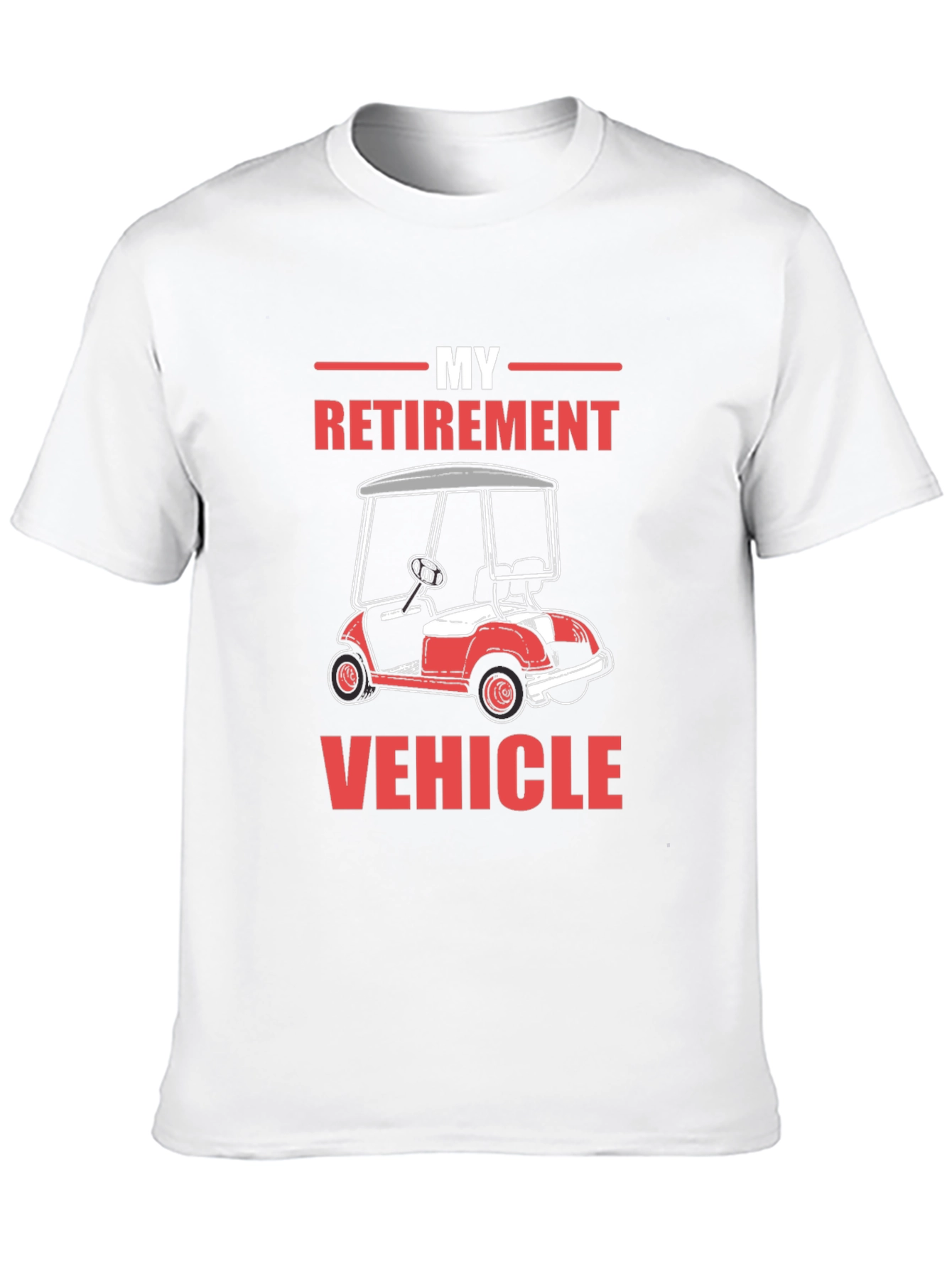 Retirement Vehicle Graphic T-Shirt