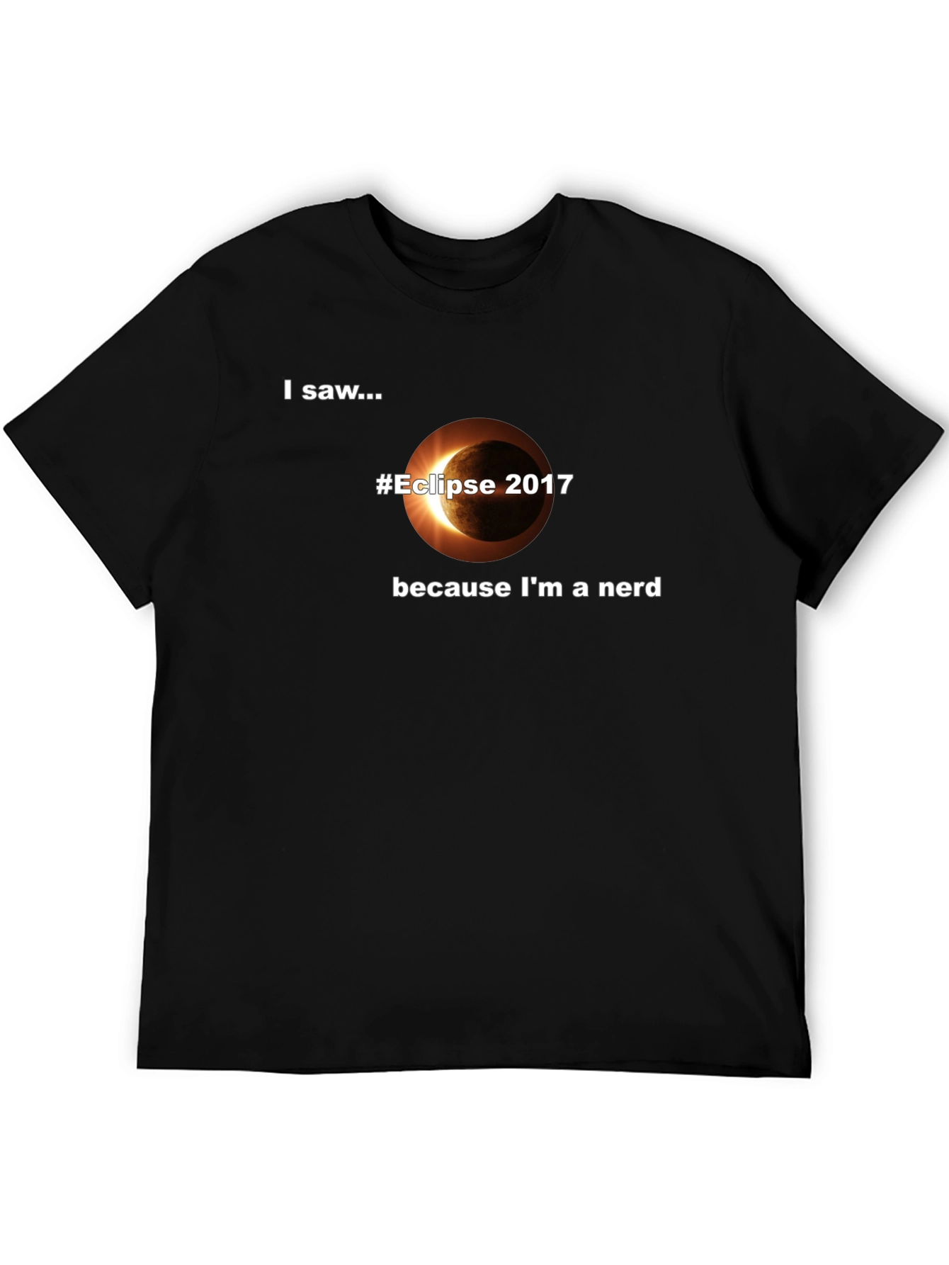 Eclipse 2017 Nerd T-Shirt - Total Solar Eclipse Tee