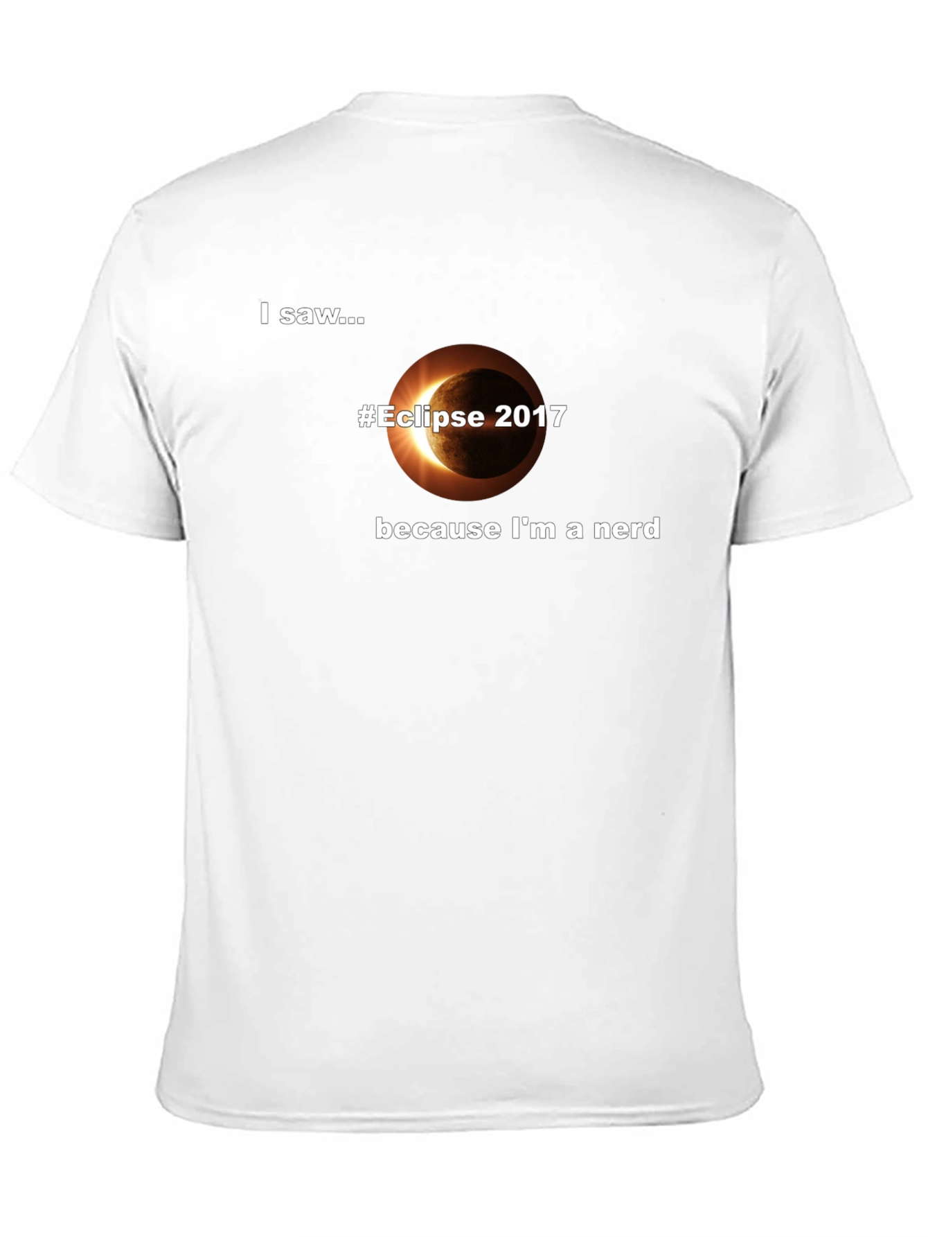 Eclipse 2017 Nerd T-Shirt - Total Solar Eclipse Tee