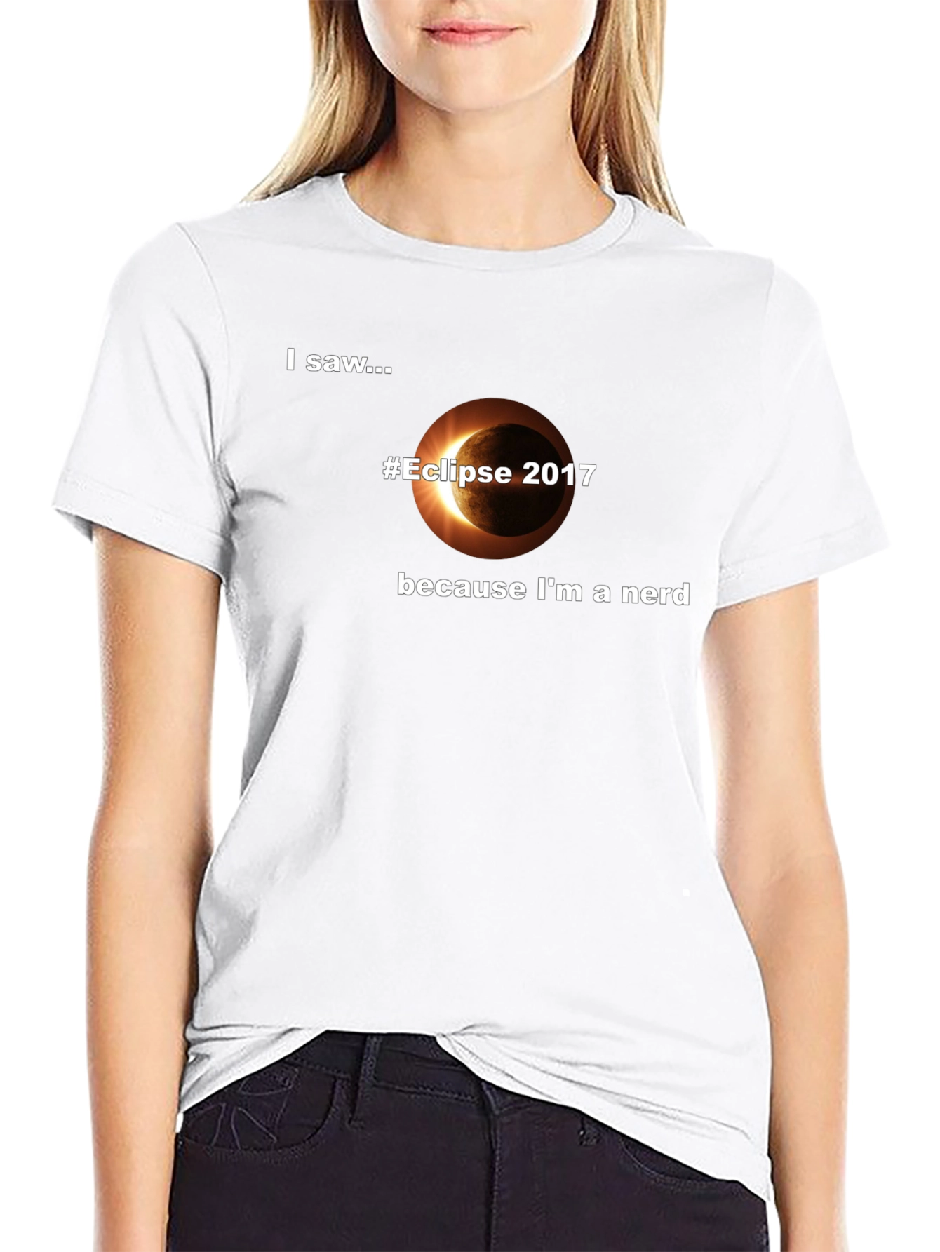 Eclipse 2017 Nerd T-Shirt - Total Solar Eclipse Tee