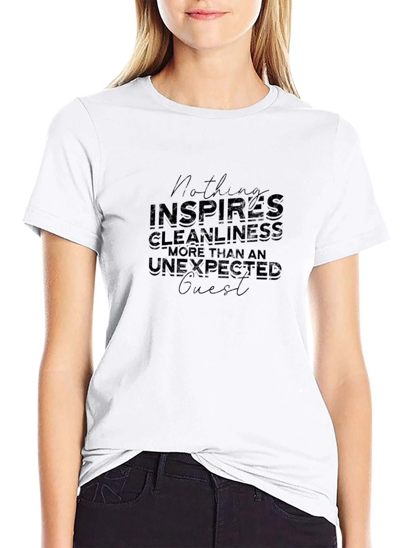 Inspirational Cleaning T-Shirt for Home