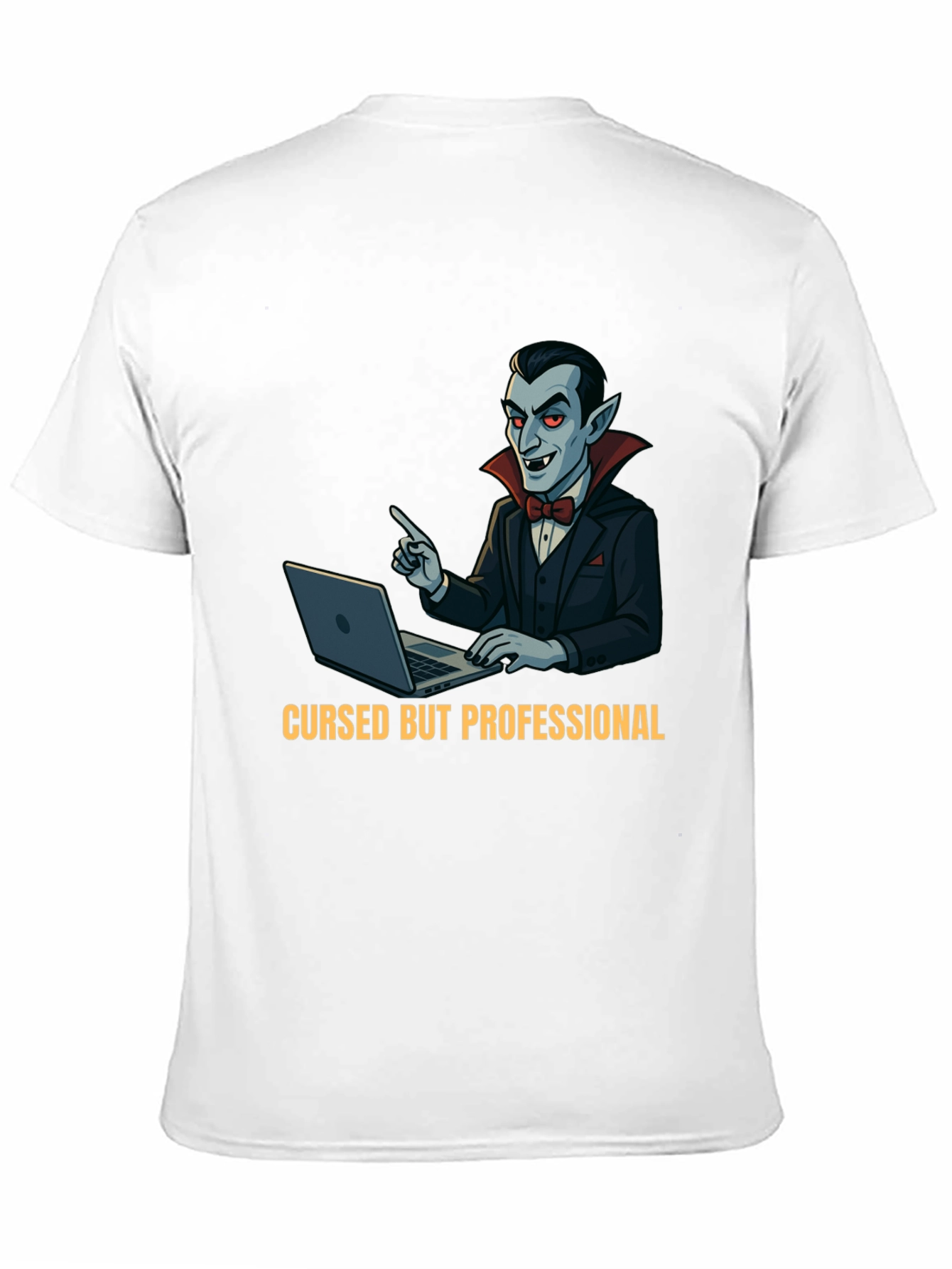 Cursed But Professional Vampire T-Shirt