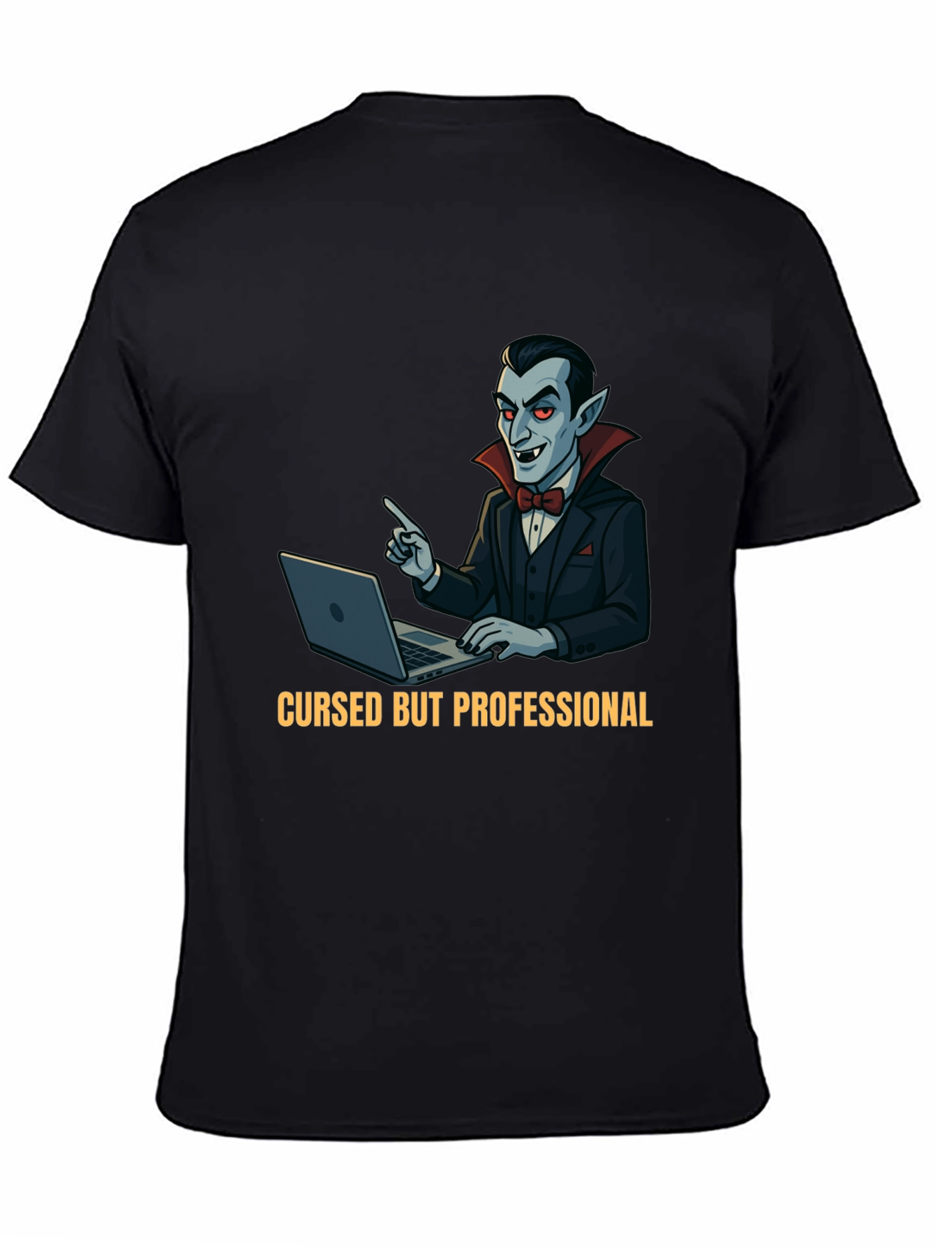 Cursed But Professional Vampire T-Shirt