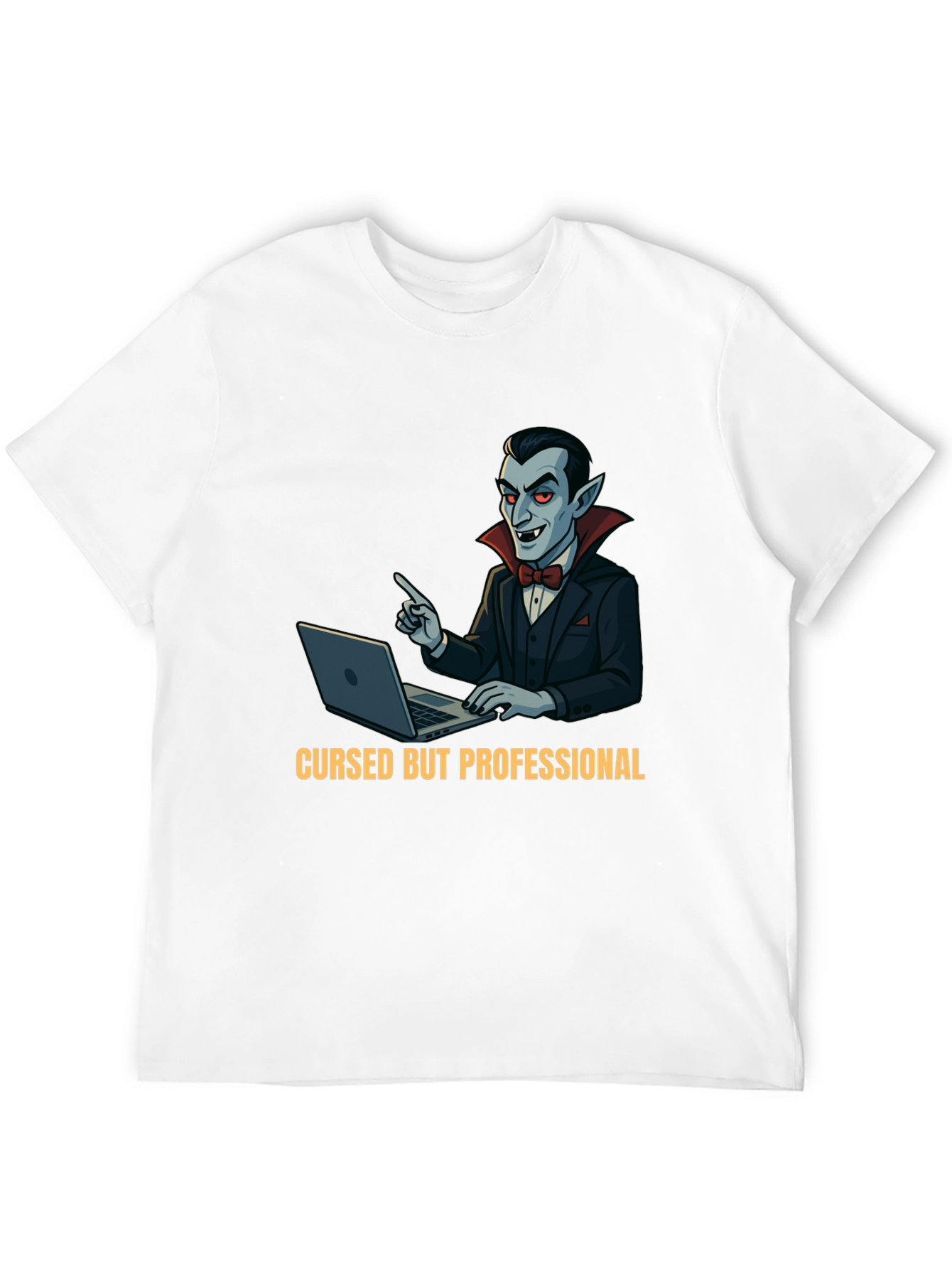 Cursed But Professional Vampire T-Shirt
