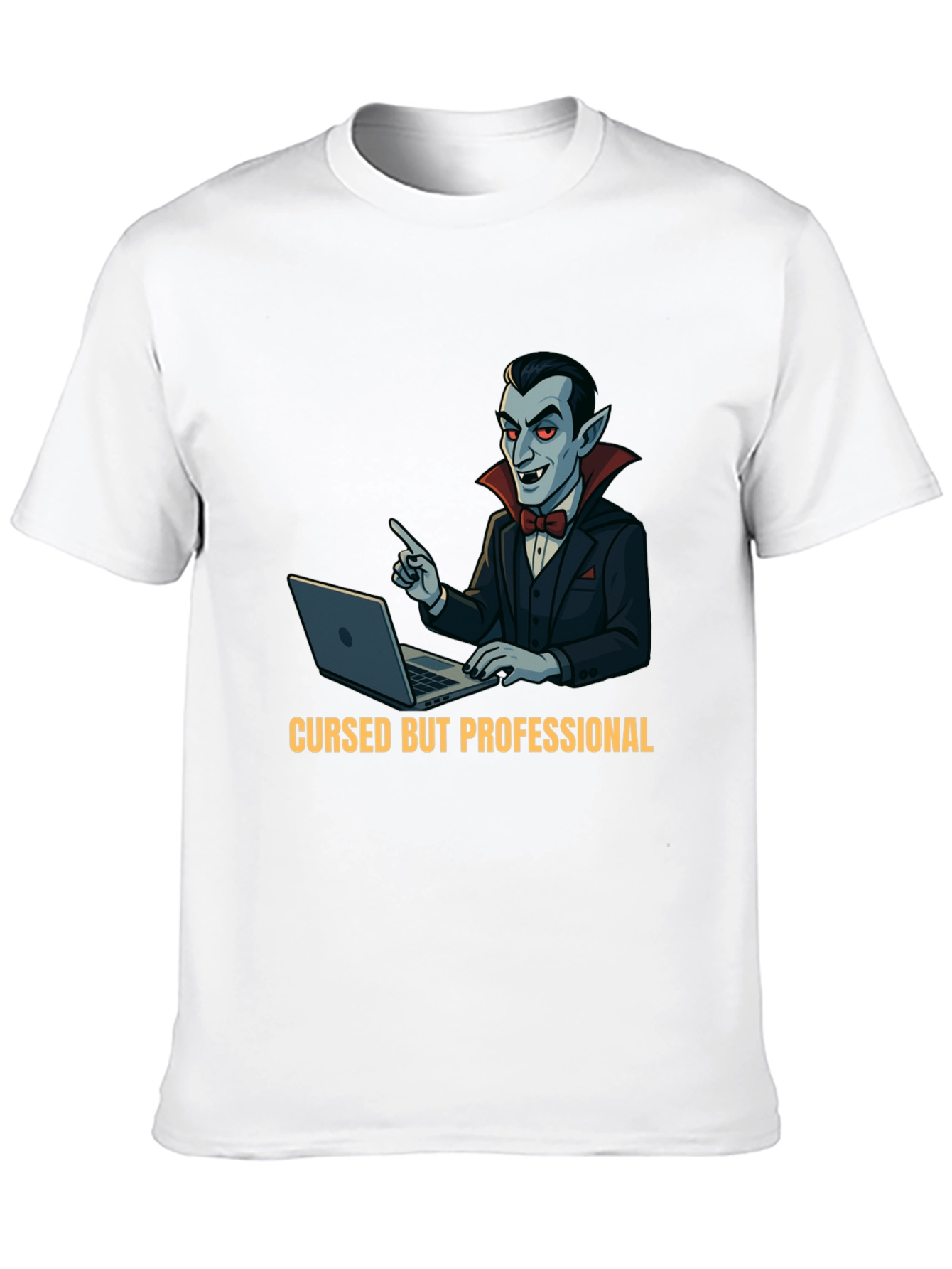 Cursed But Professional Vampire T-Shirt