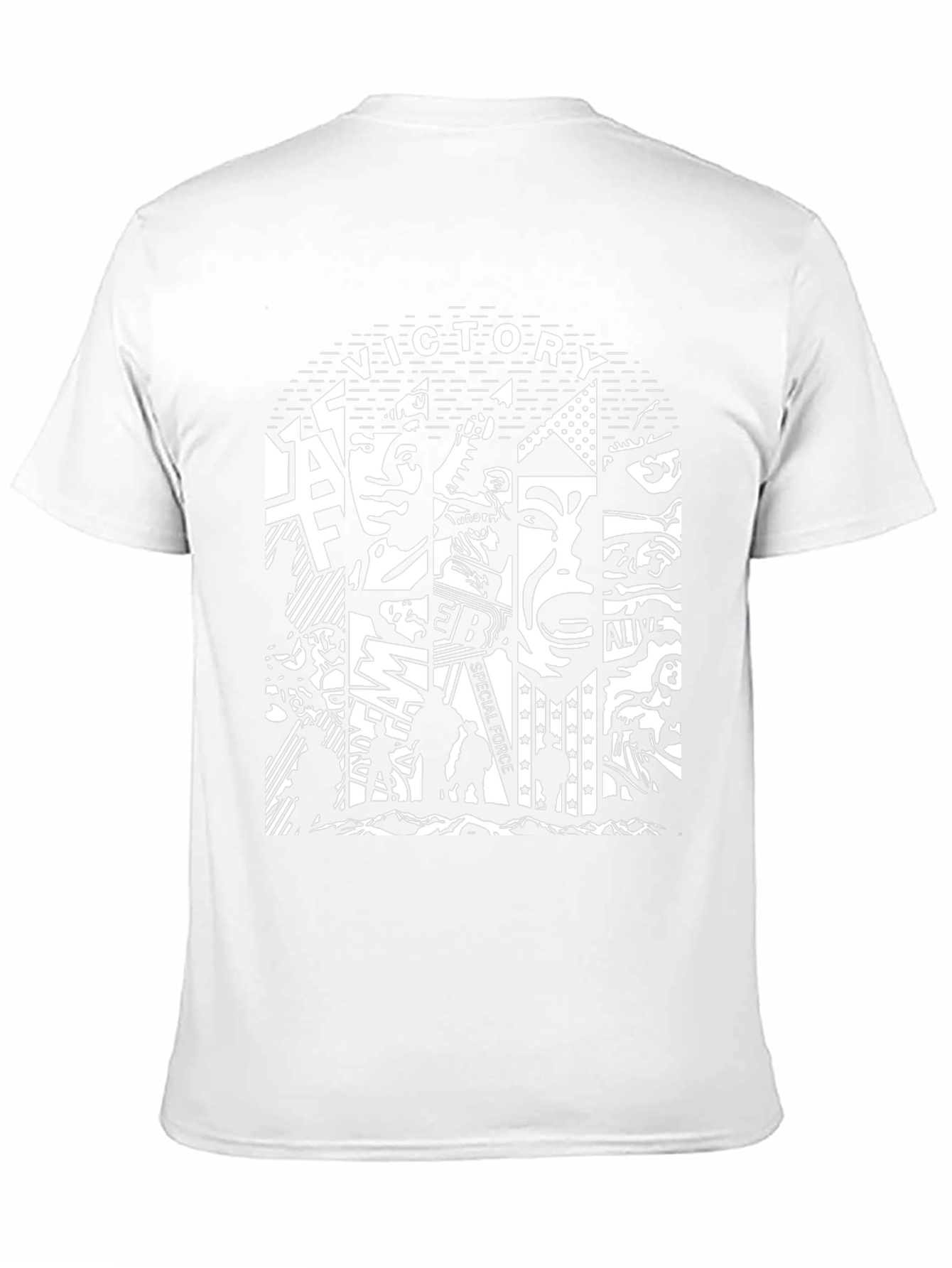 Victory Special Force Graphic Print T-Shirt
