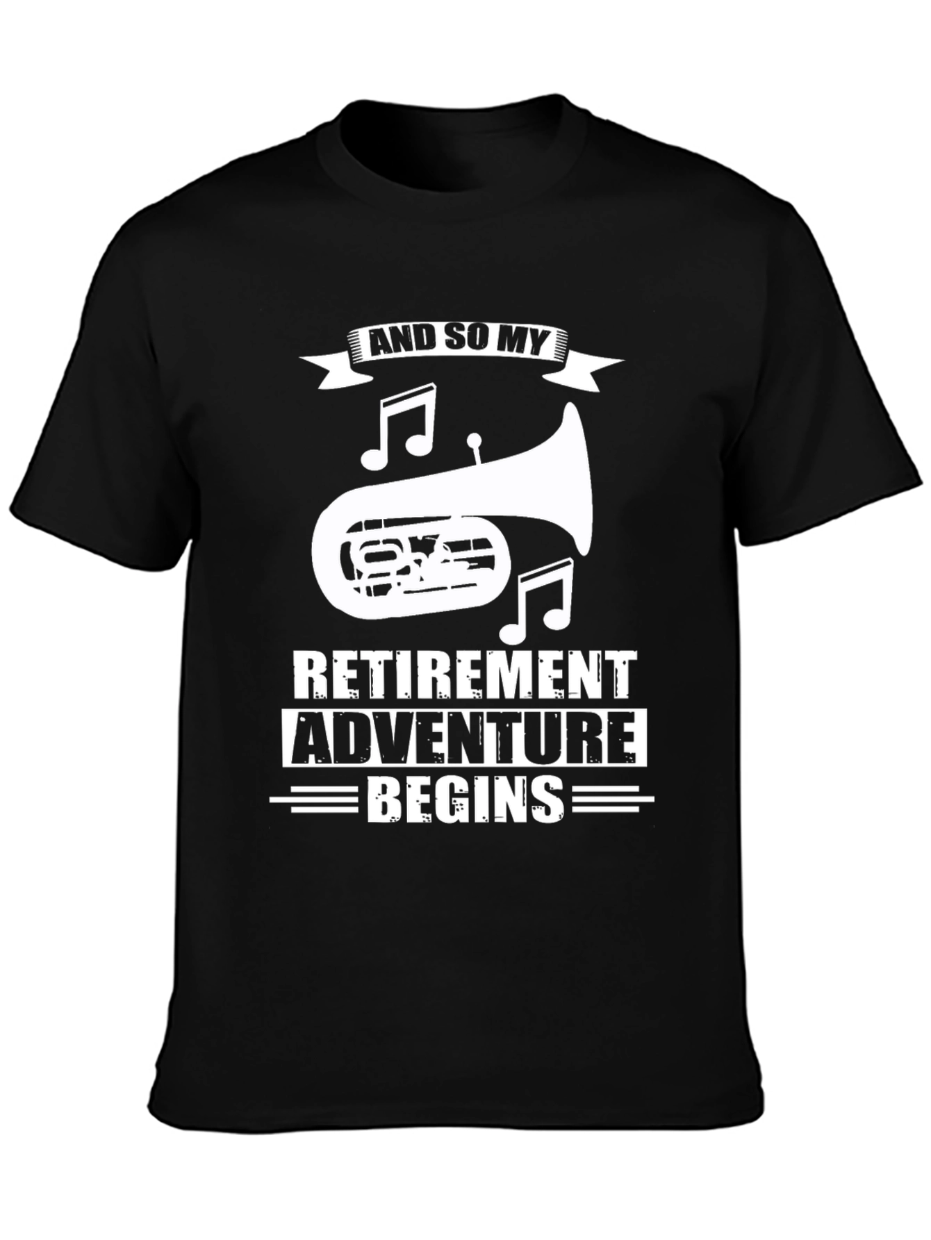 Retirement Adventure Begins T-Shirt
