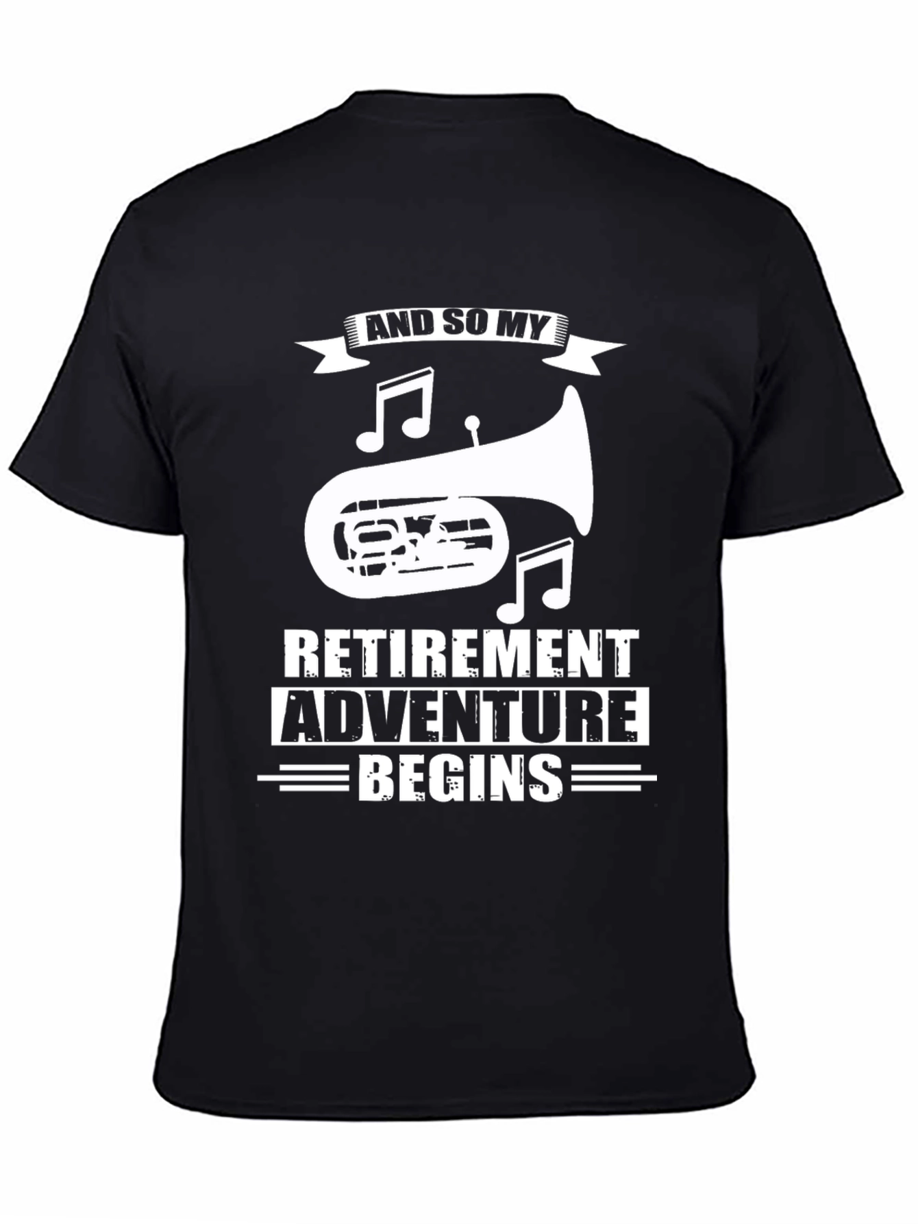 Retirement Adventure Begins T-Shirt