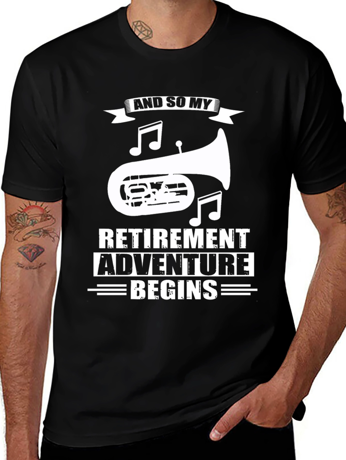 Retirement Adventure Begins T-Shirt