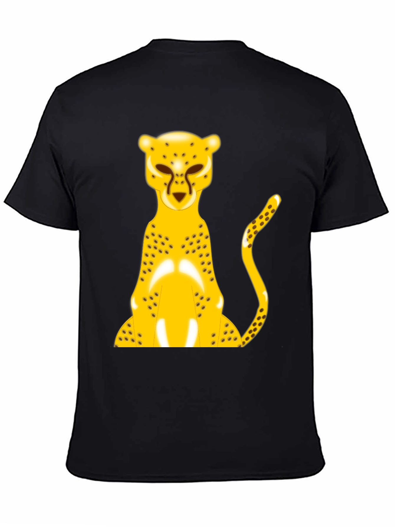 Cheetah Graphic Tee - Bold Animal Print Shirt