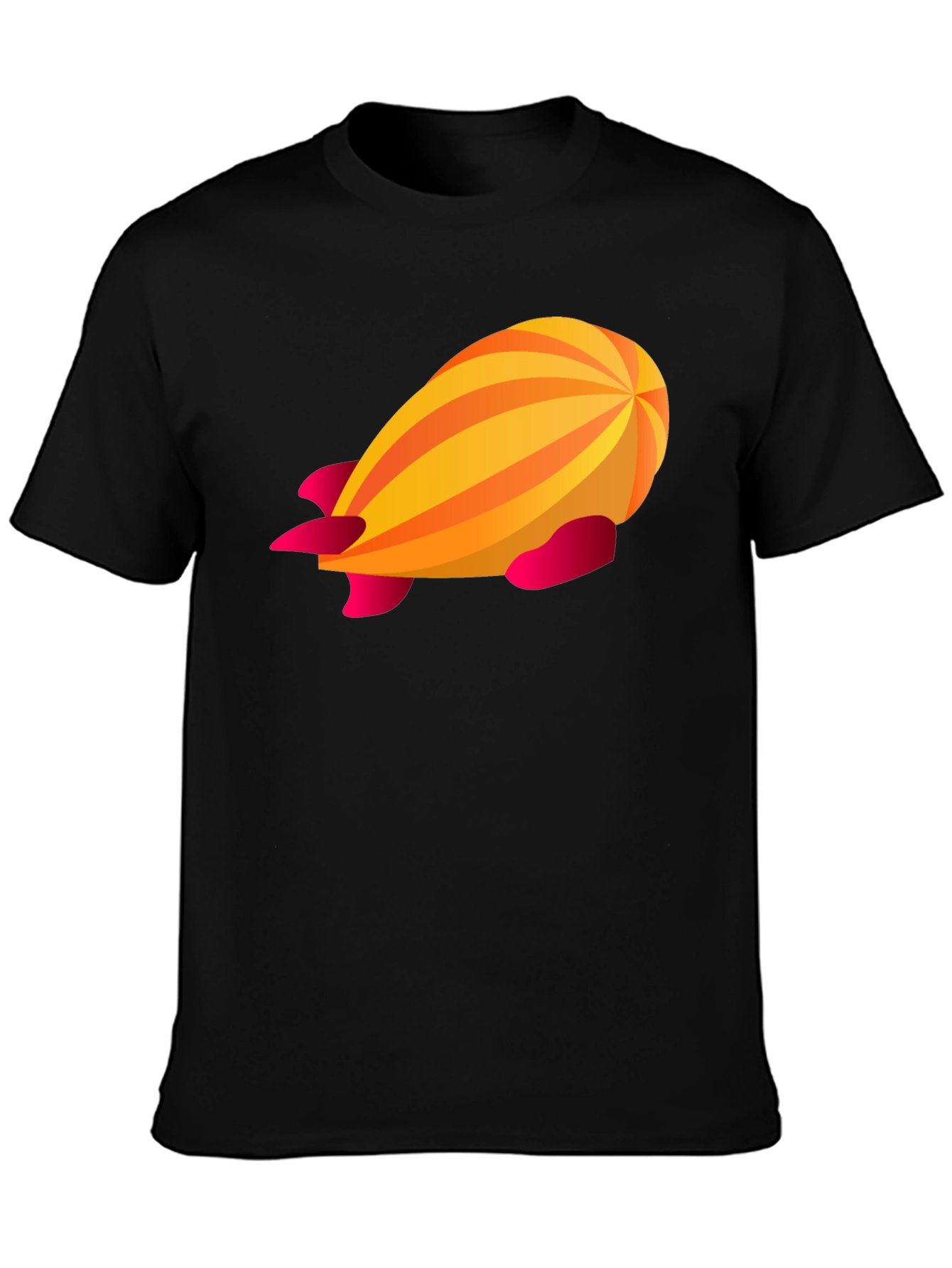 Retro Rocket Graphic Tee - Nostalgic Cool