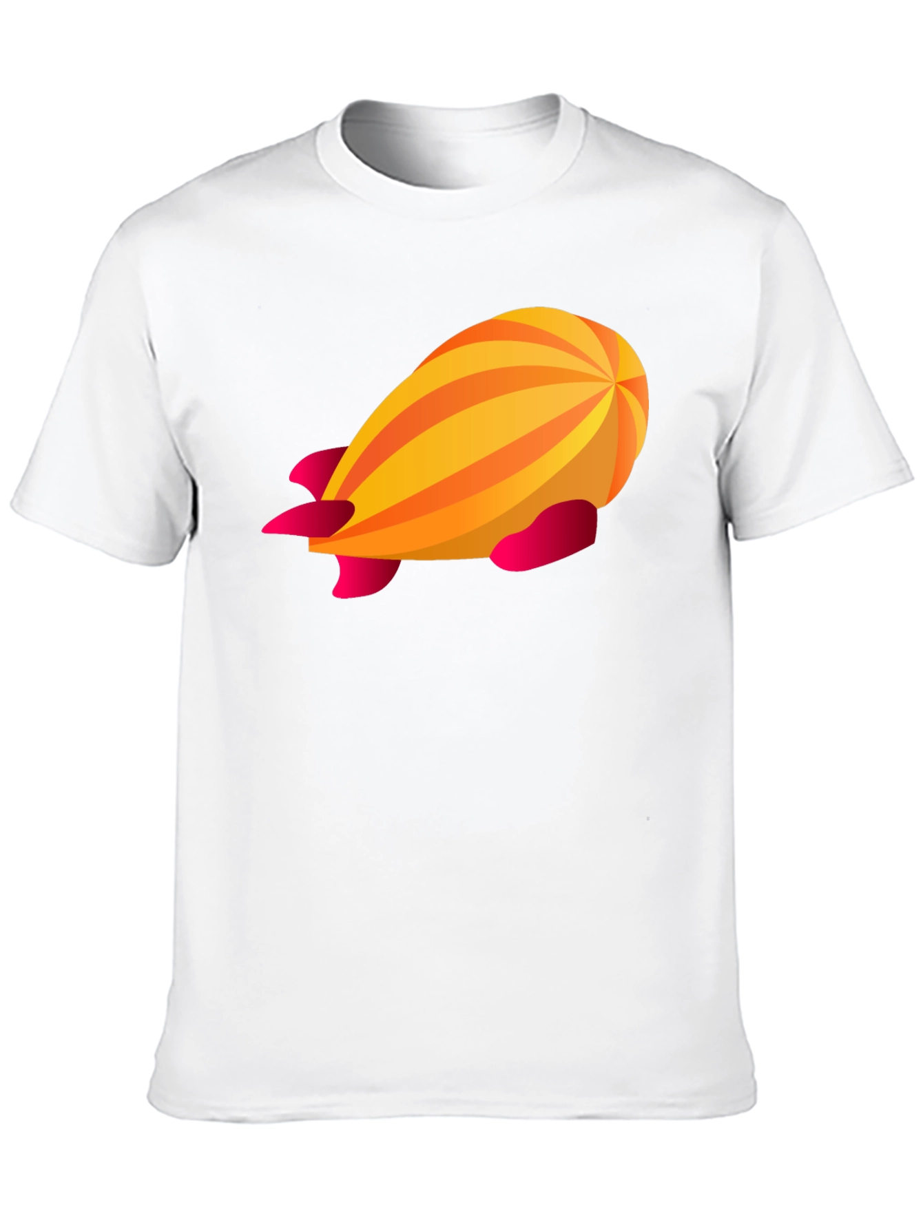 Retro Rocket Graphic Tee - Nostalgic Cool