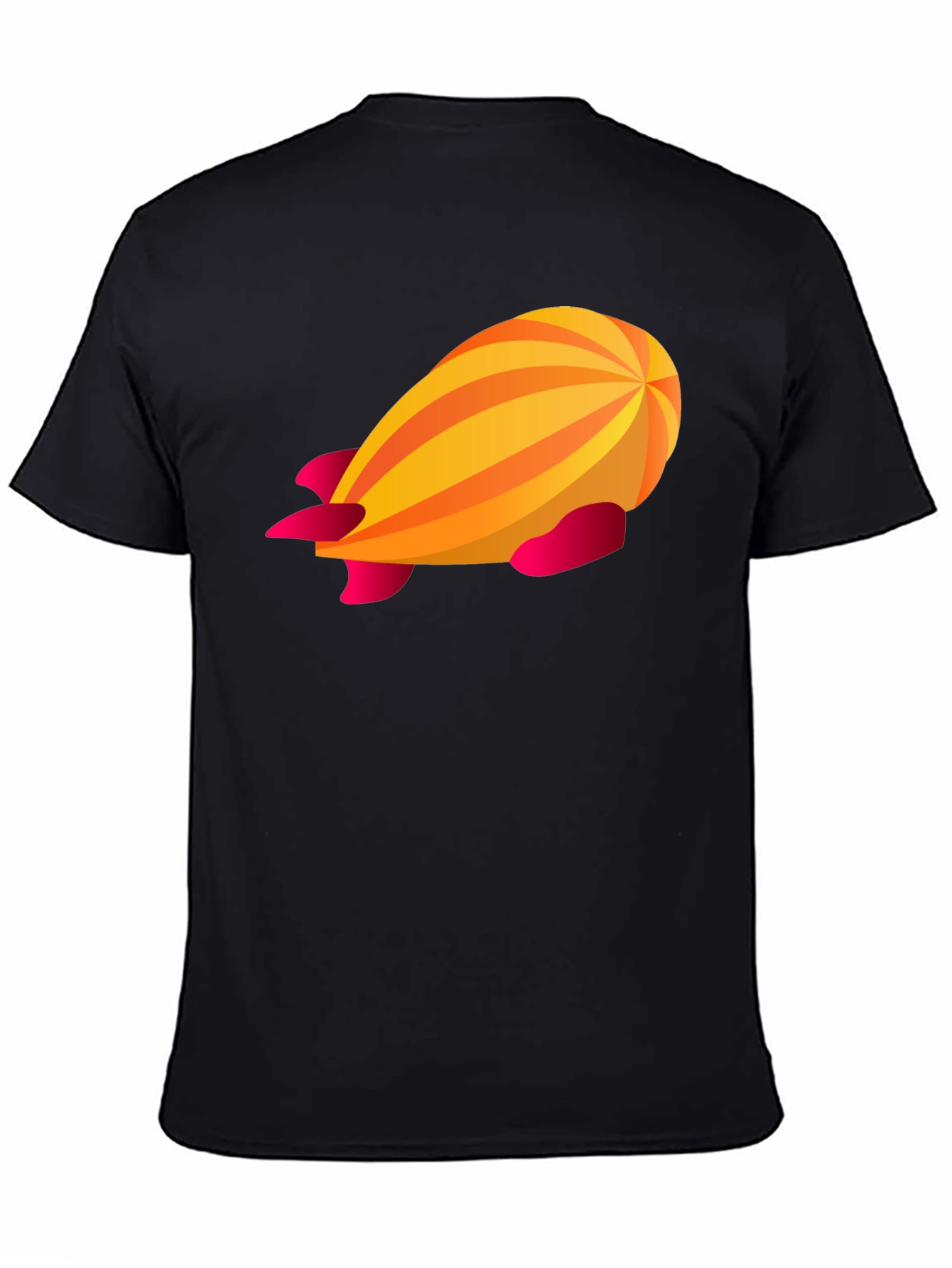 Retro Rocket Graphic Tee - Nostalgic Cool
