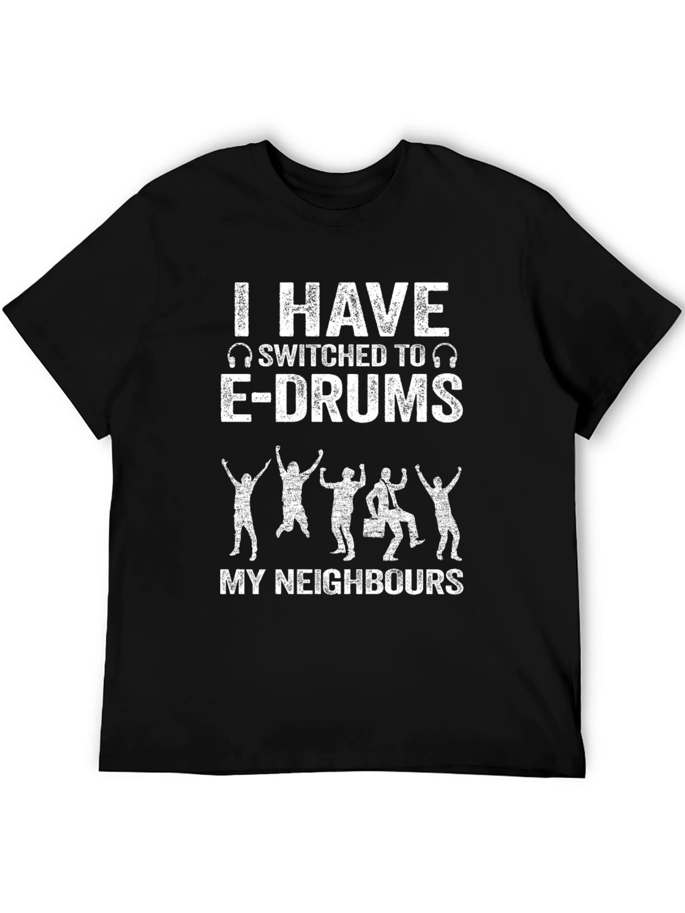 E-Drums T-Shirt Funny Drumming Musician Tee