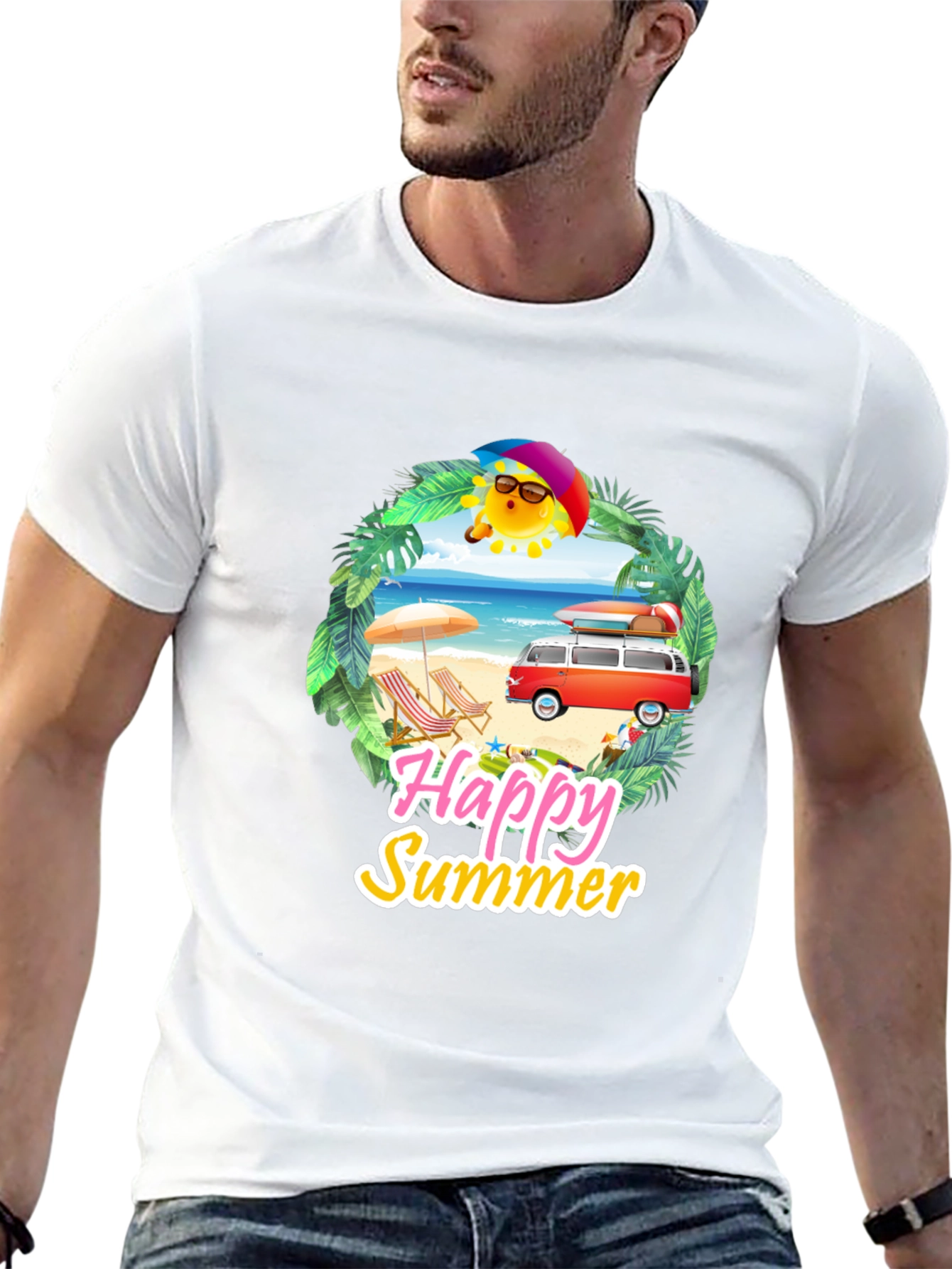 Happy Summer Graphic Tee