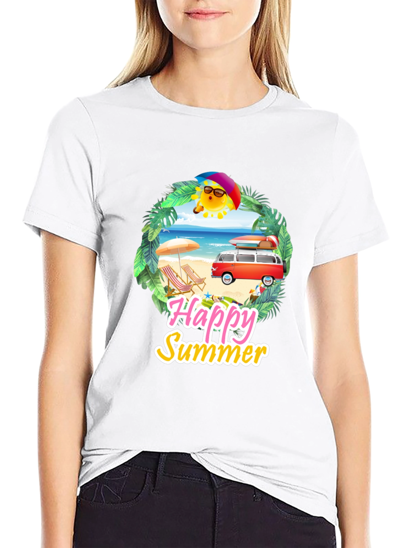 Happy Summer Graphic Tee