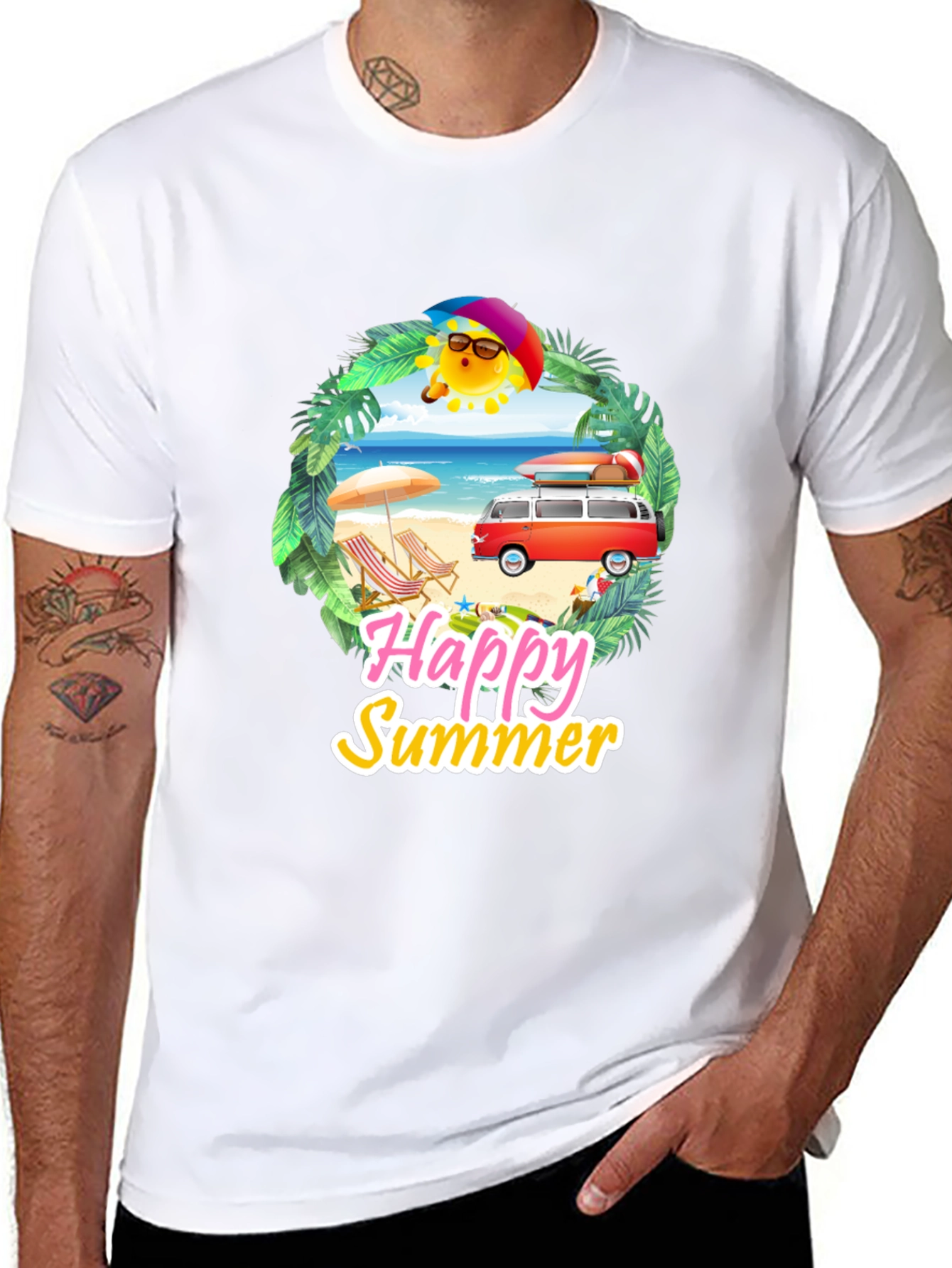 Happy Summer Graphic Tee