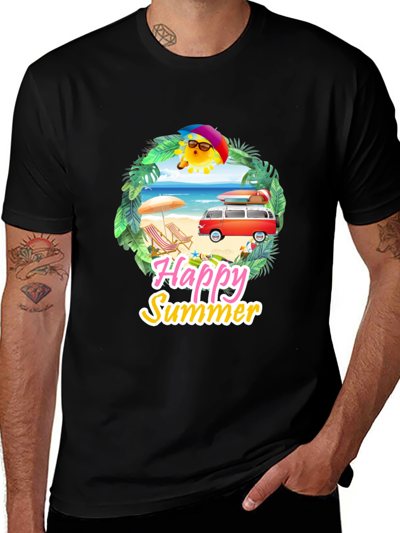 Happy Summer Graphic Tee