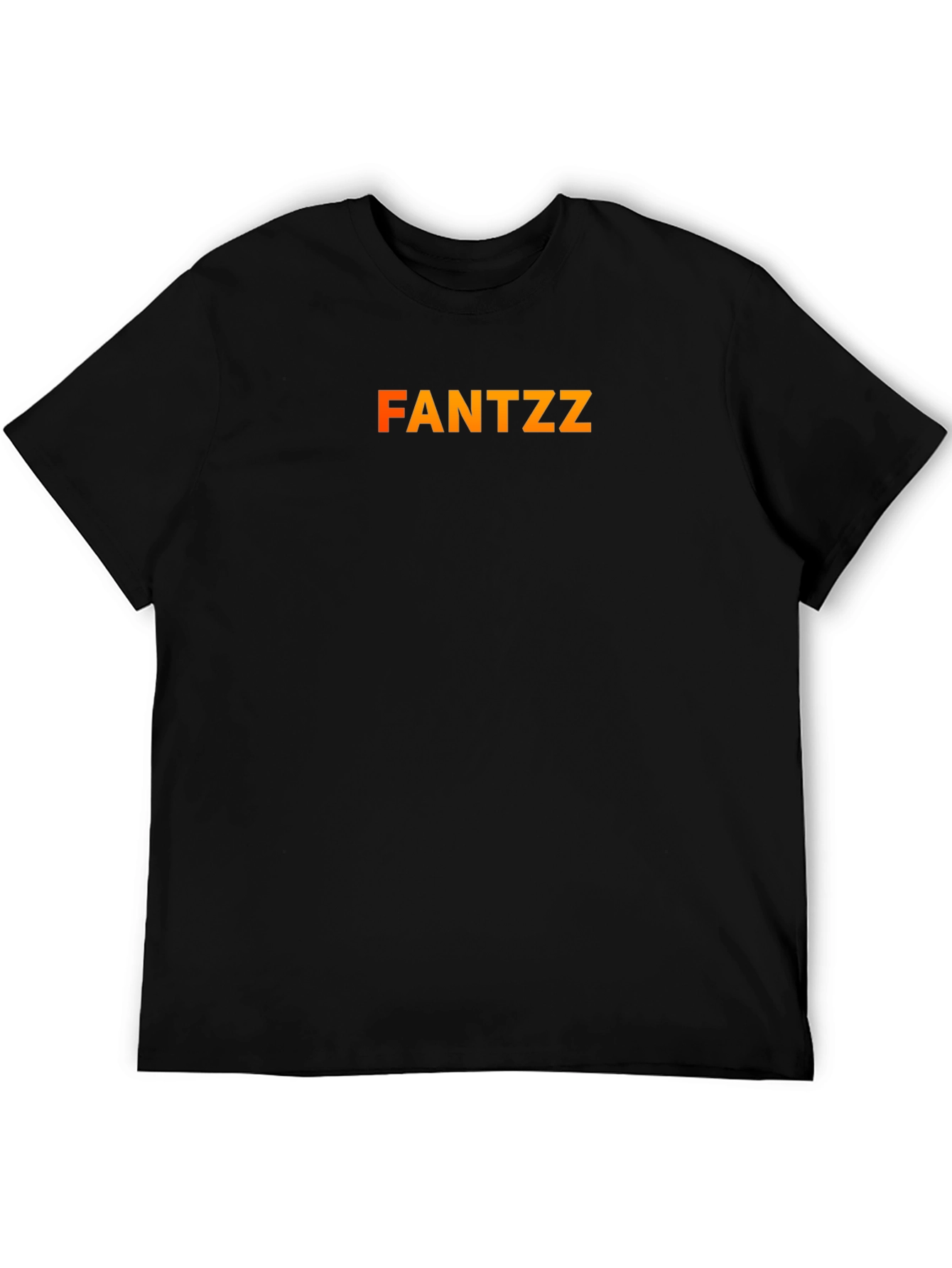 FANTZZ Black T-Shirt - Modern Style