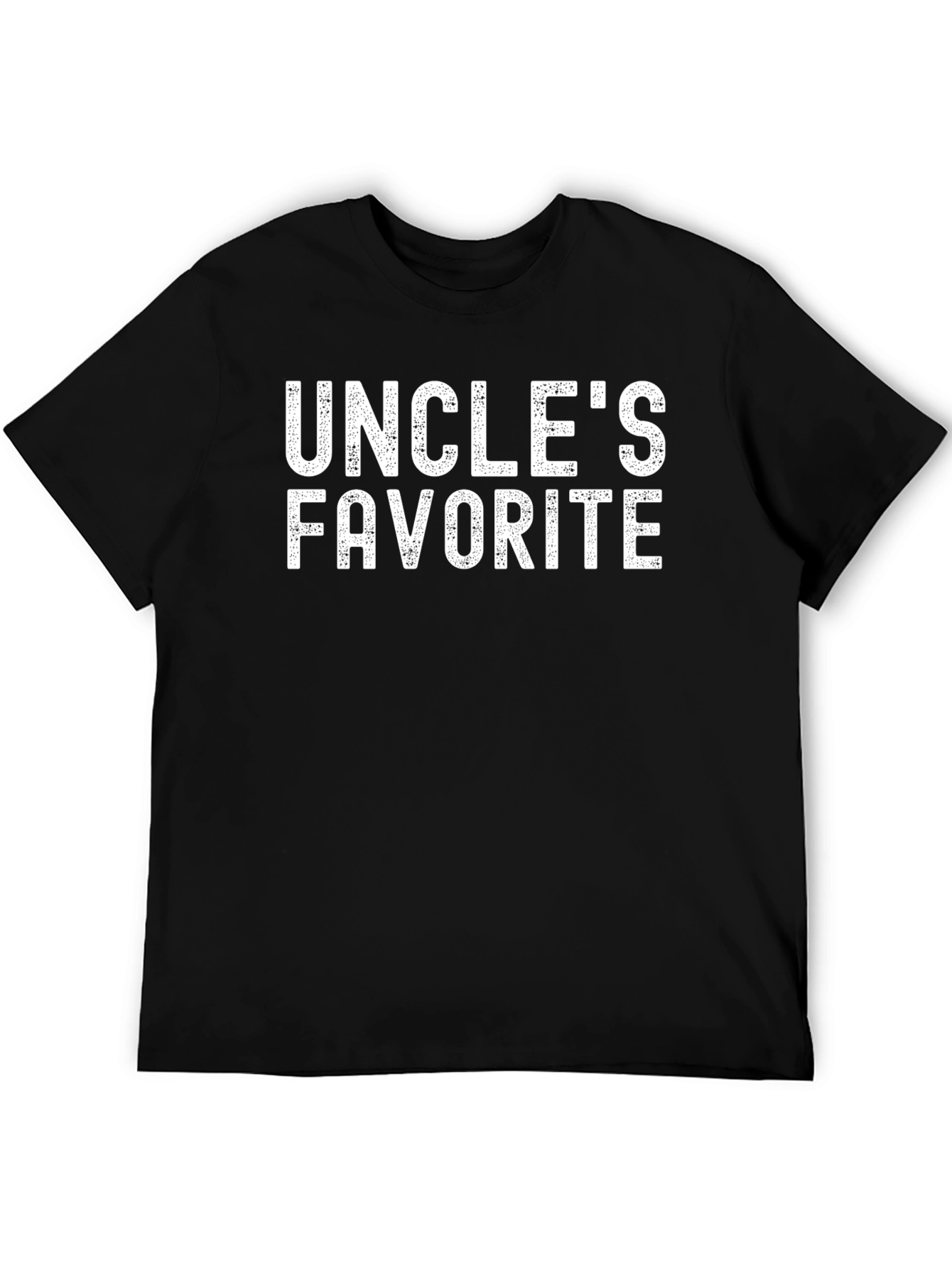 Uncles Favorite Black Graphic T-Shirt