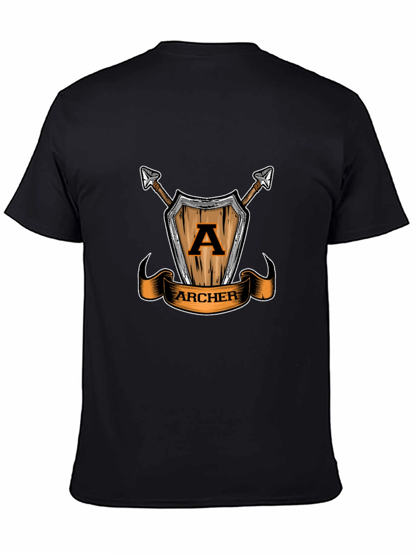 Archer Shield T-Shirt - Unique Graphic Tee