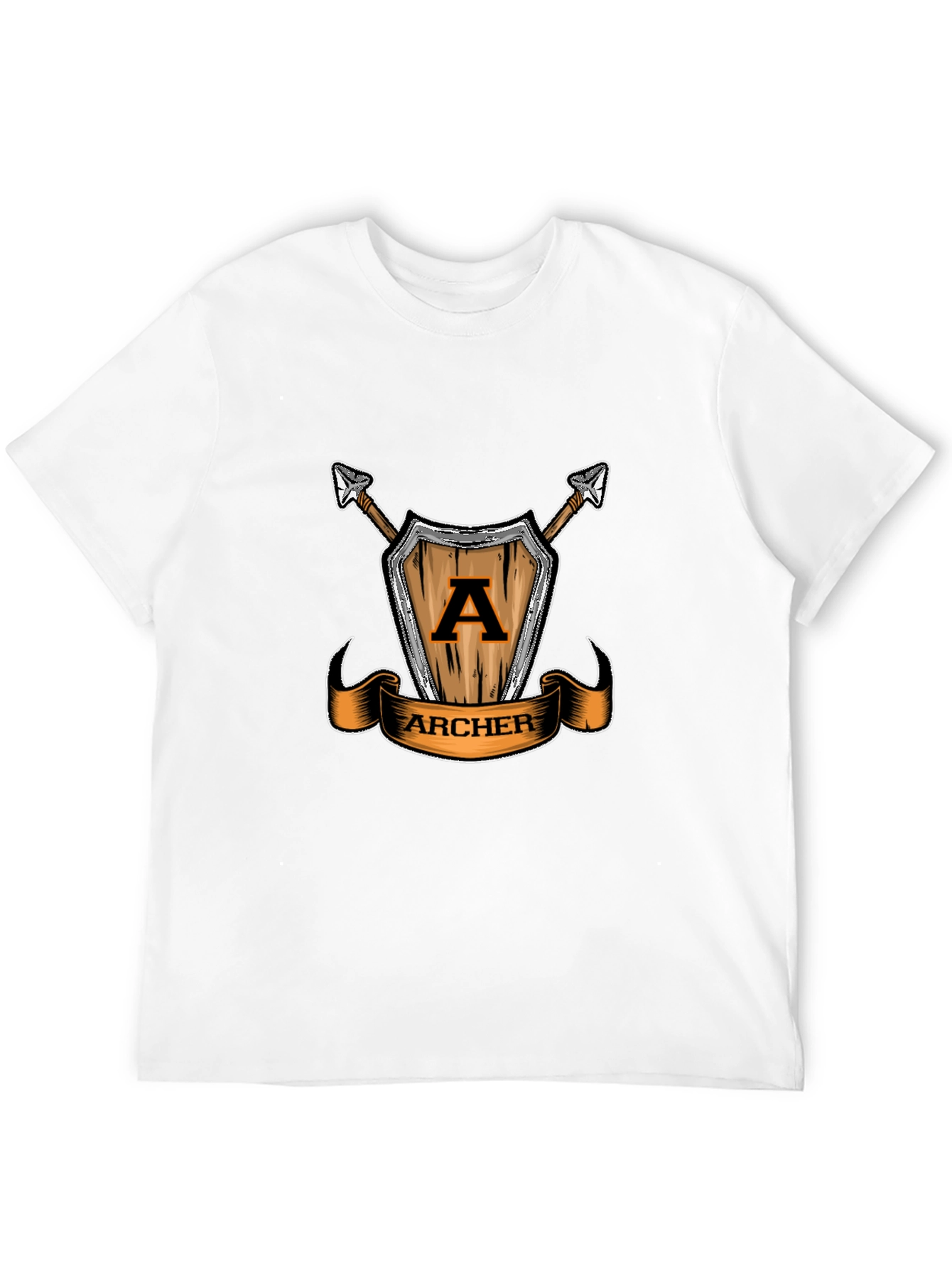 Archer Shield T-Shirt - Unique Graphic Tee