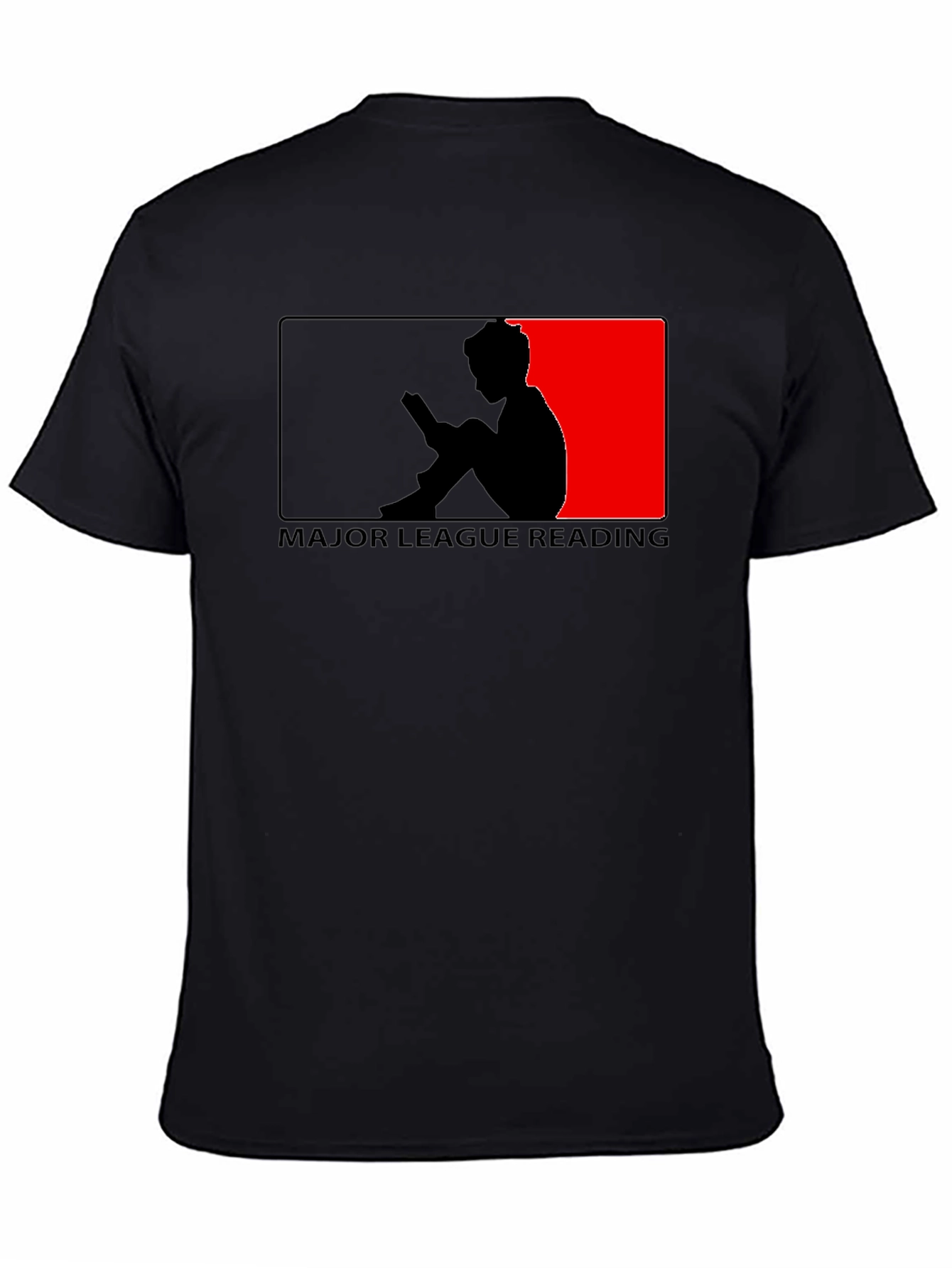 Major League Reading Black Graphic T-Shirt