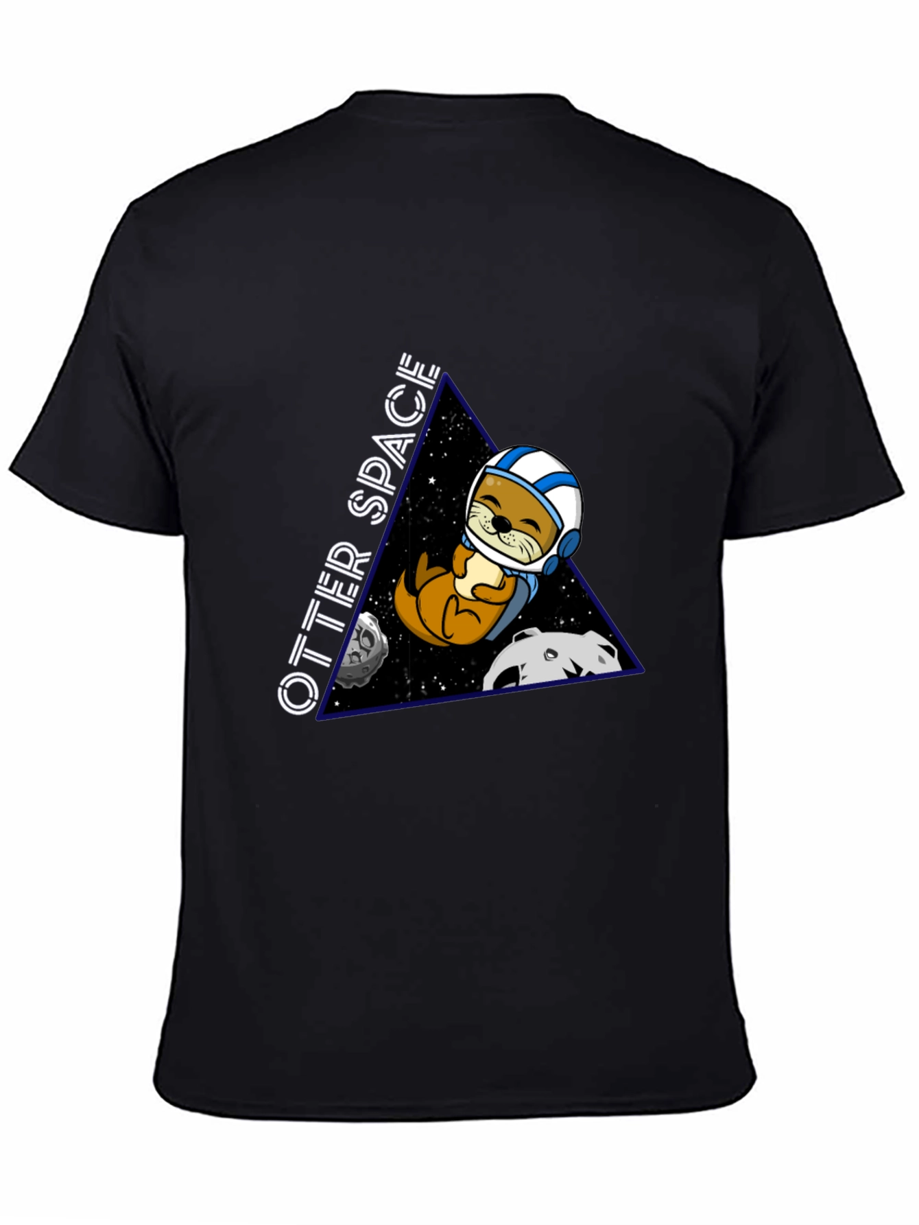 Otter Space T-Shirt - Astronaut Otter Design
