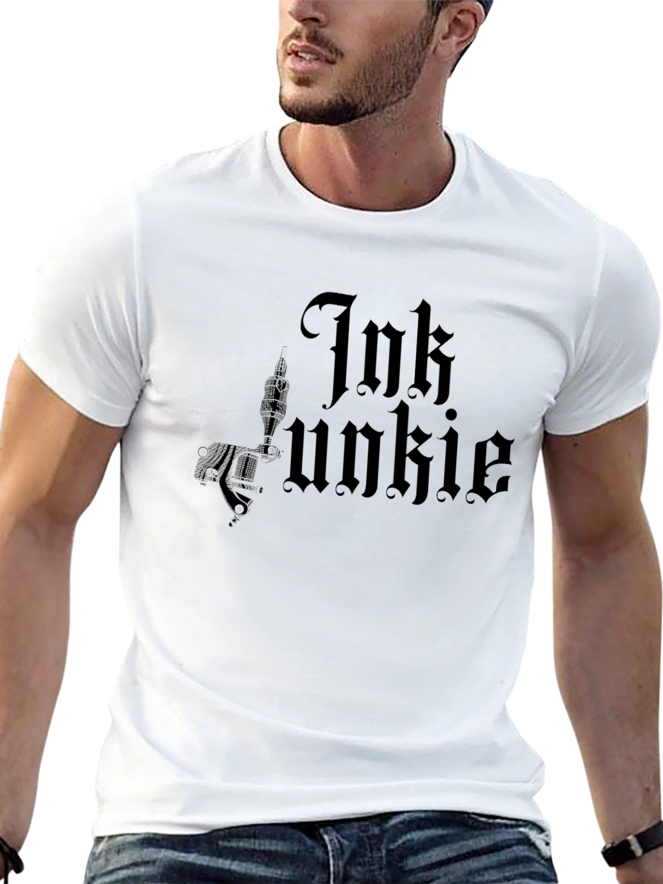 Ink Junkie Graphic Tee - Tattoo Lovers T-Shirt