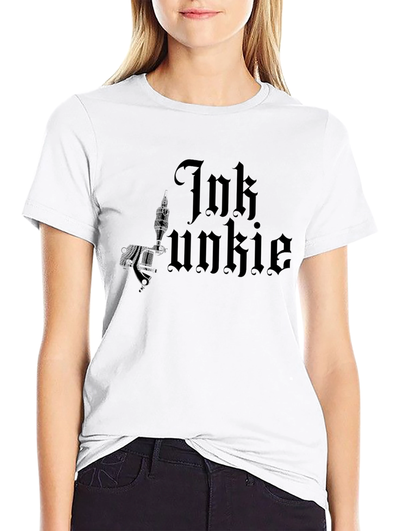 Ink Junkie Graphic Tee - Tattoo Lovers T-Shirt