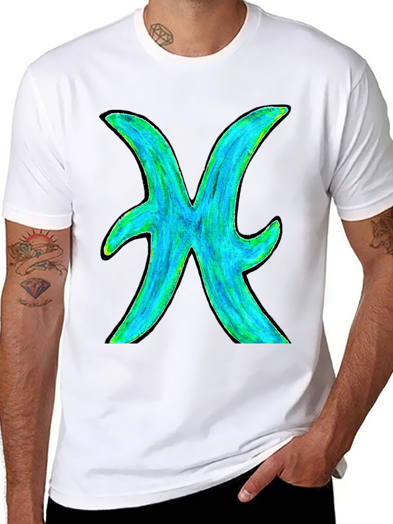 Pisces Zodiac Sign T-Shirt - Astrology Gift