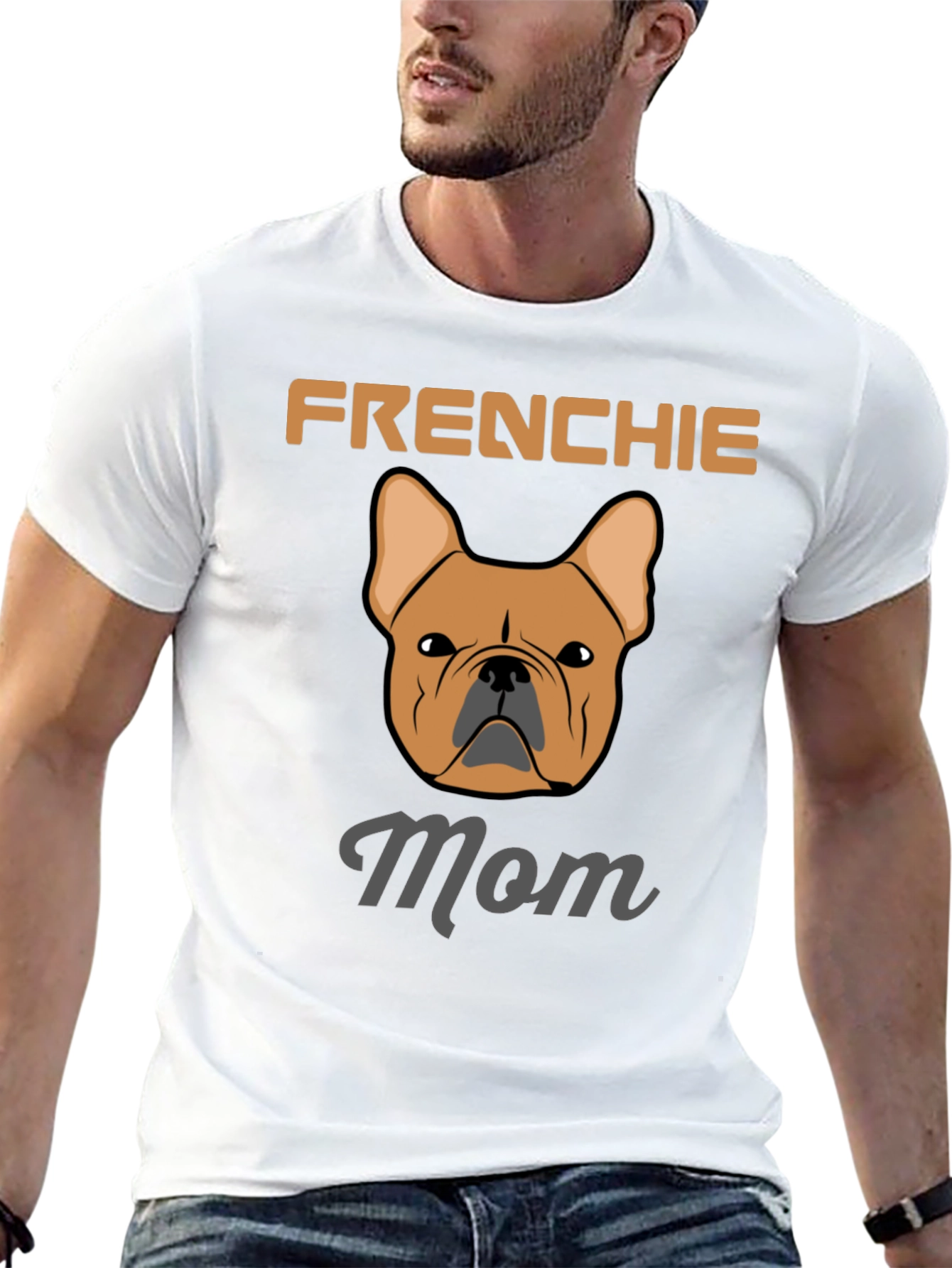Frenchie Mom T-Shirt - French Bulldog Lover Tee