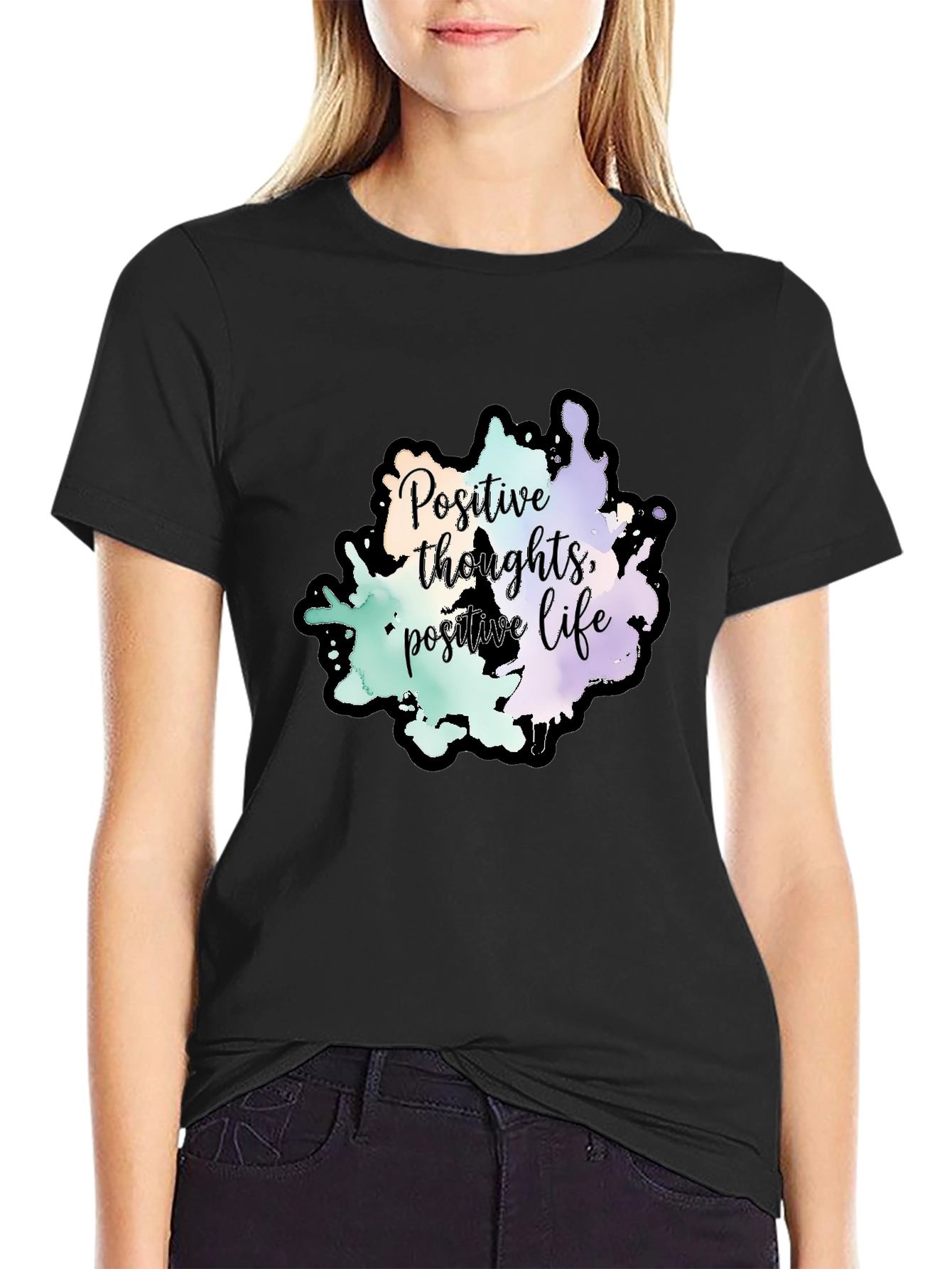 Positive Thoughts Graphic Tee