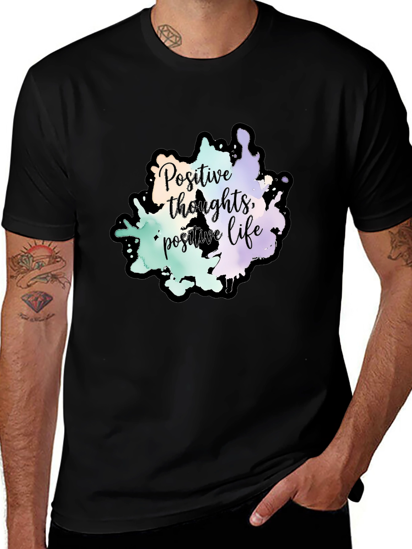Positive Thoughts Graphic Tee