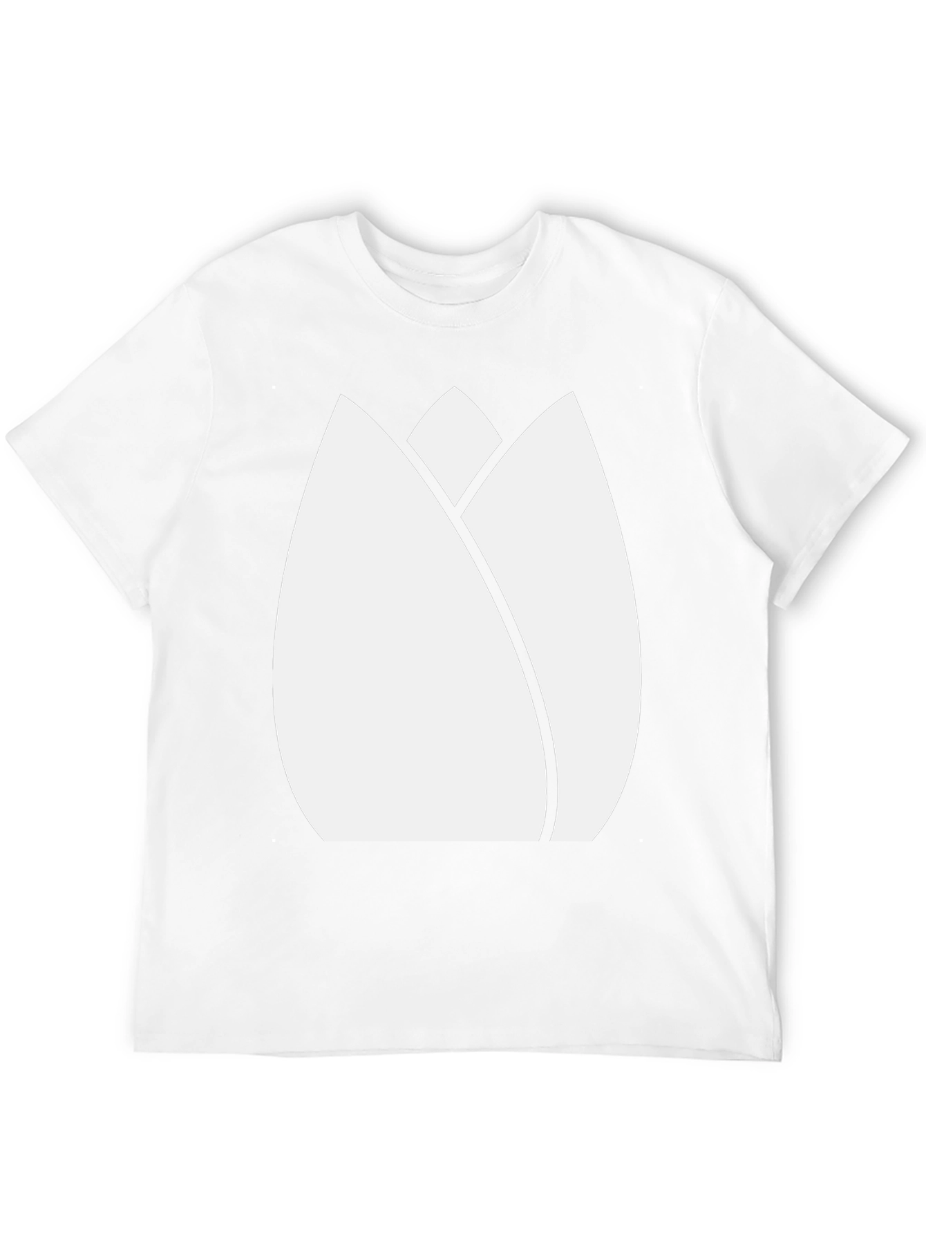 Tulip Graphic Tee - Modern Minimalist Design