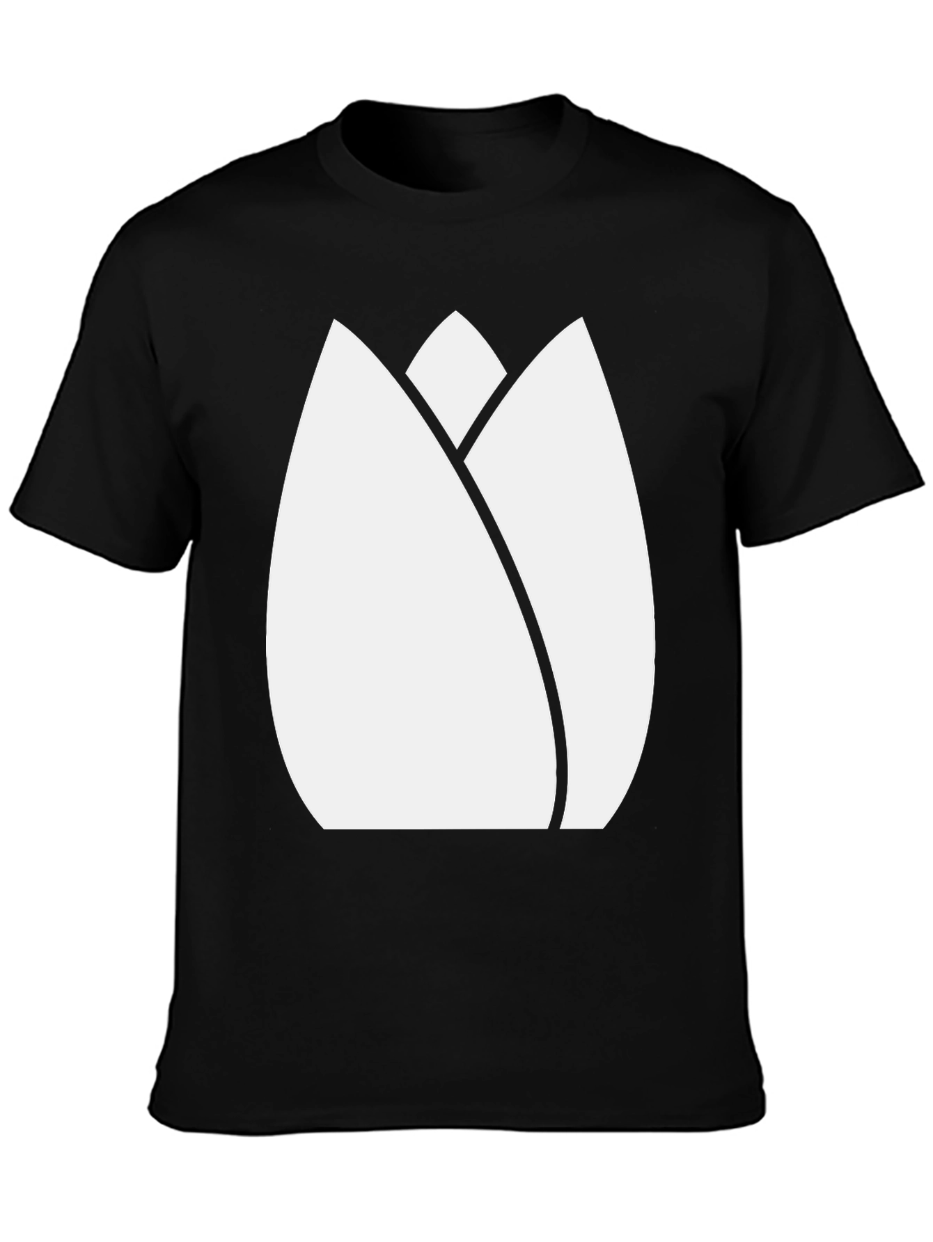Tulip Graphic Tee - Modern Minimalist Design