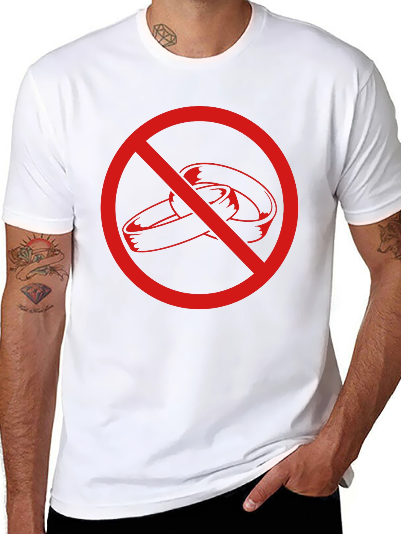 Forbidden Love T-Shirt - Black Graphic Tee