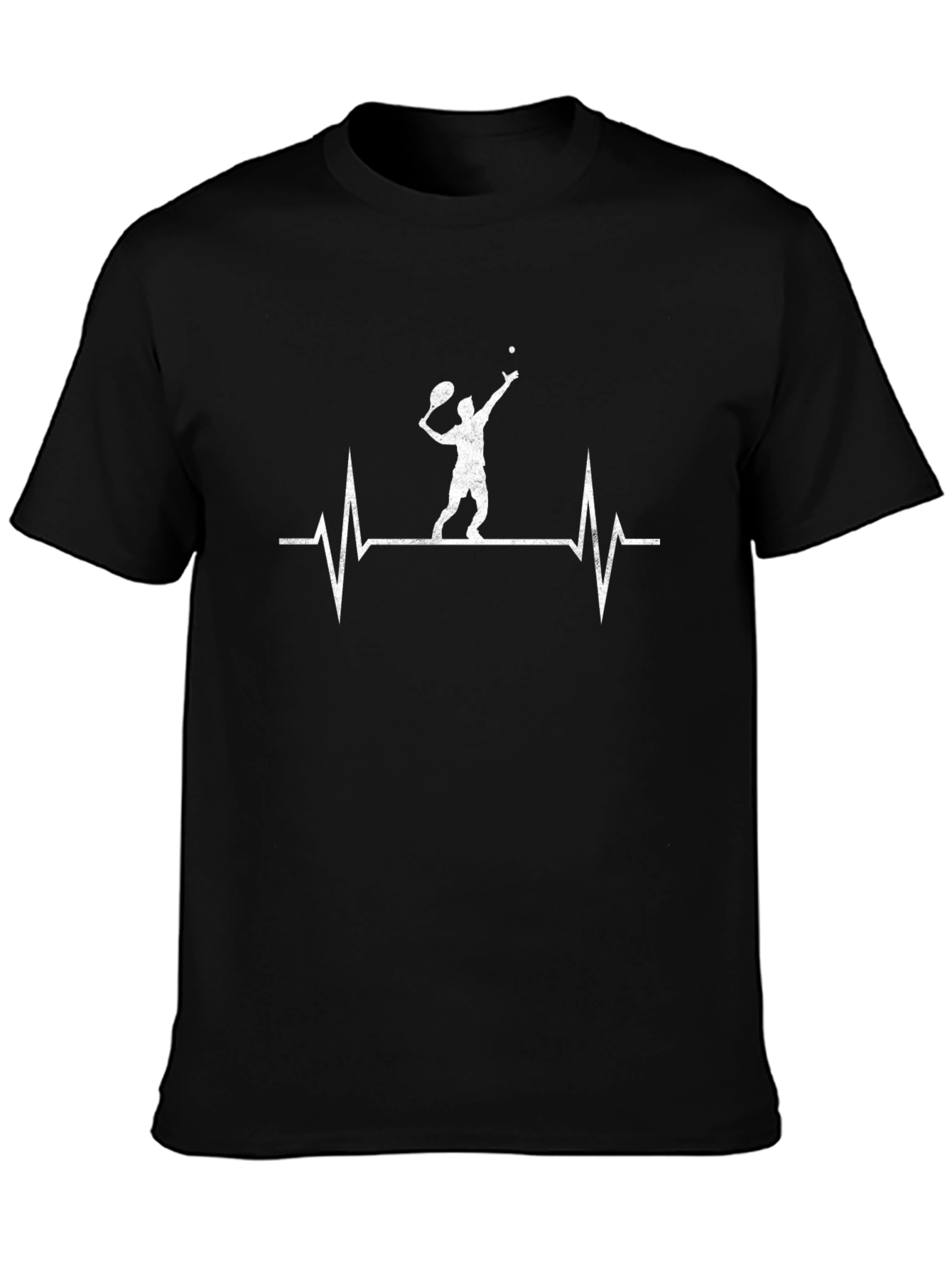 Tennis Heartbeat T-Shirt - Serve Up Style