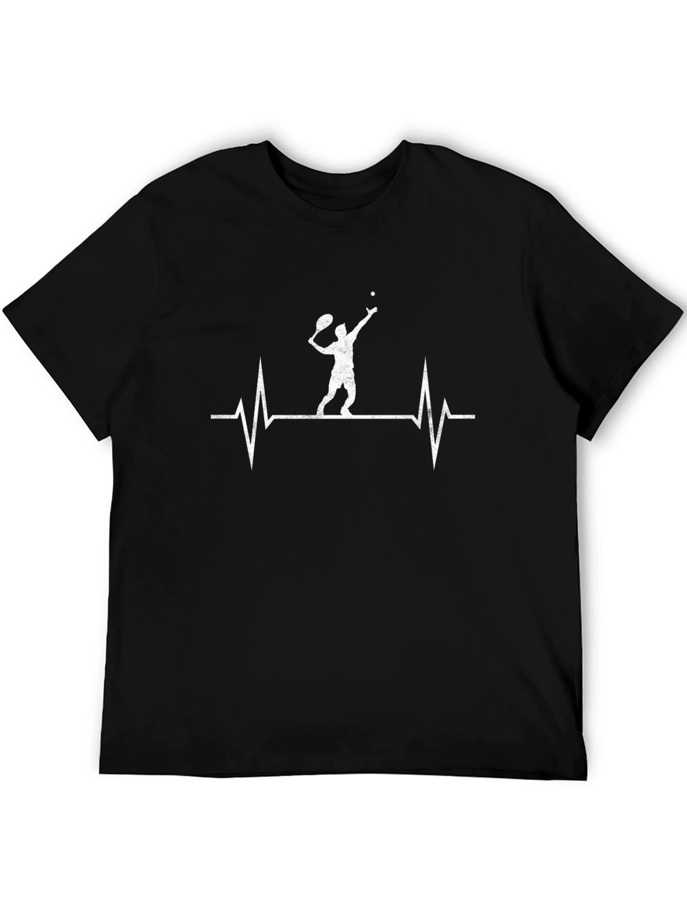 Tennis Heartbeat T-Shirt - Serve Up Style