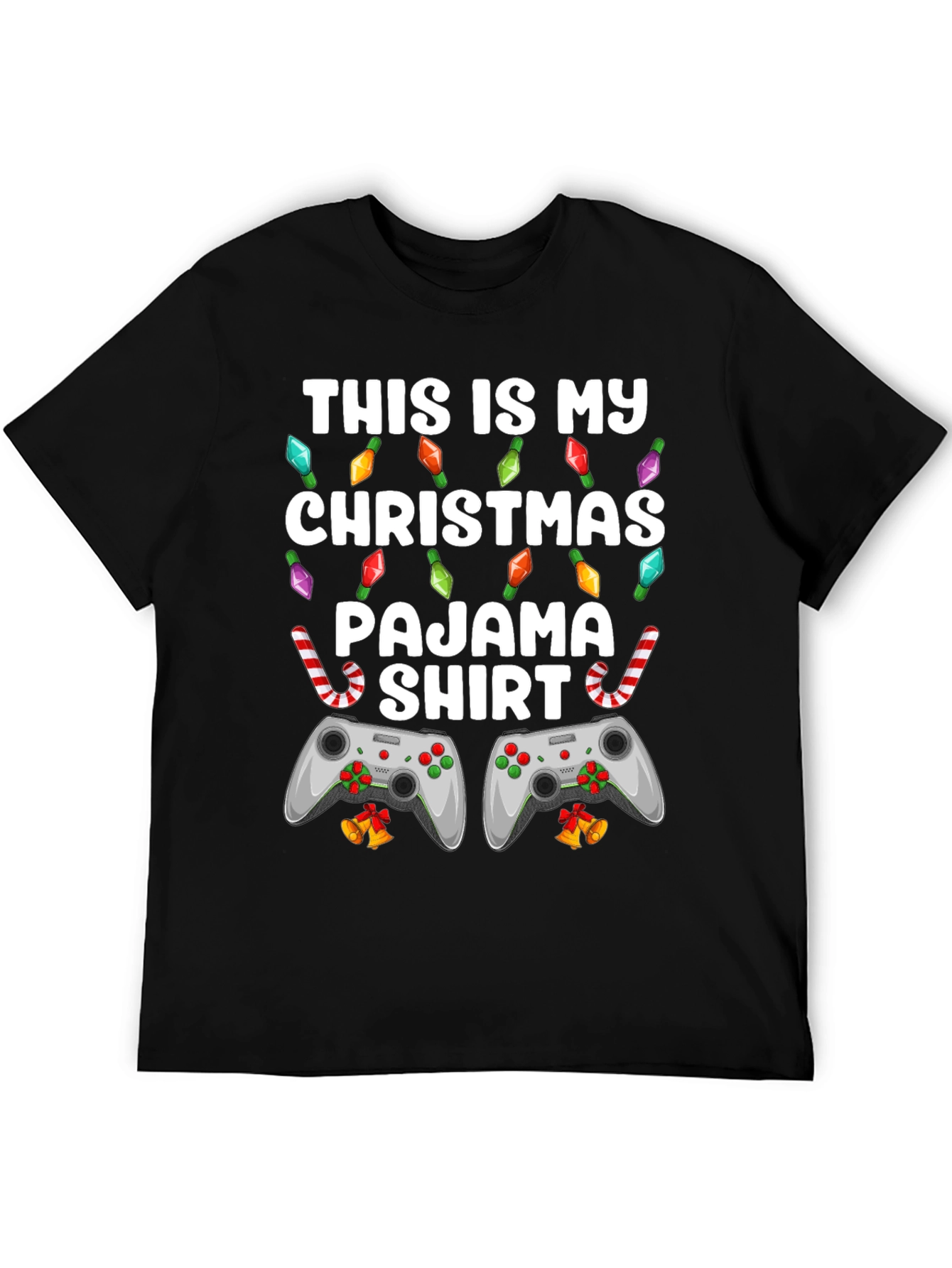 Christmas Pajama Gaming T-Shirt