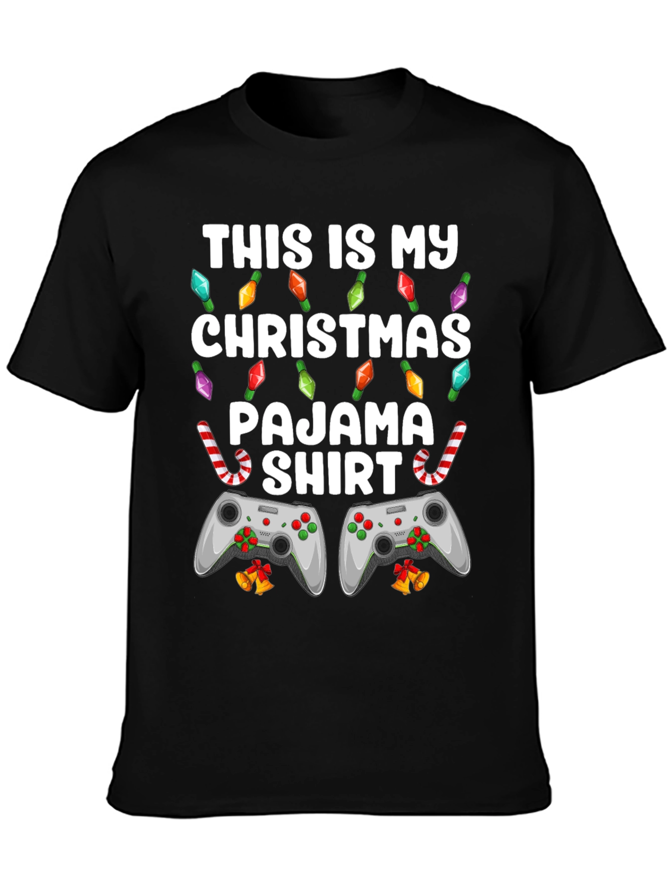 Christmas Pajama Gaming T-Shirt